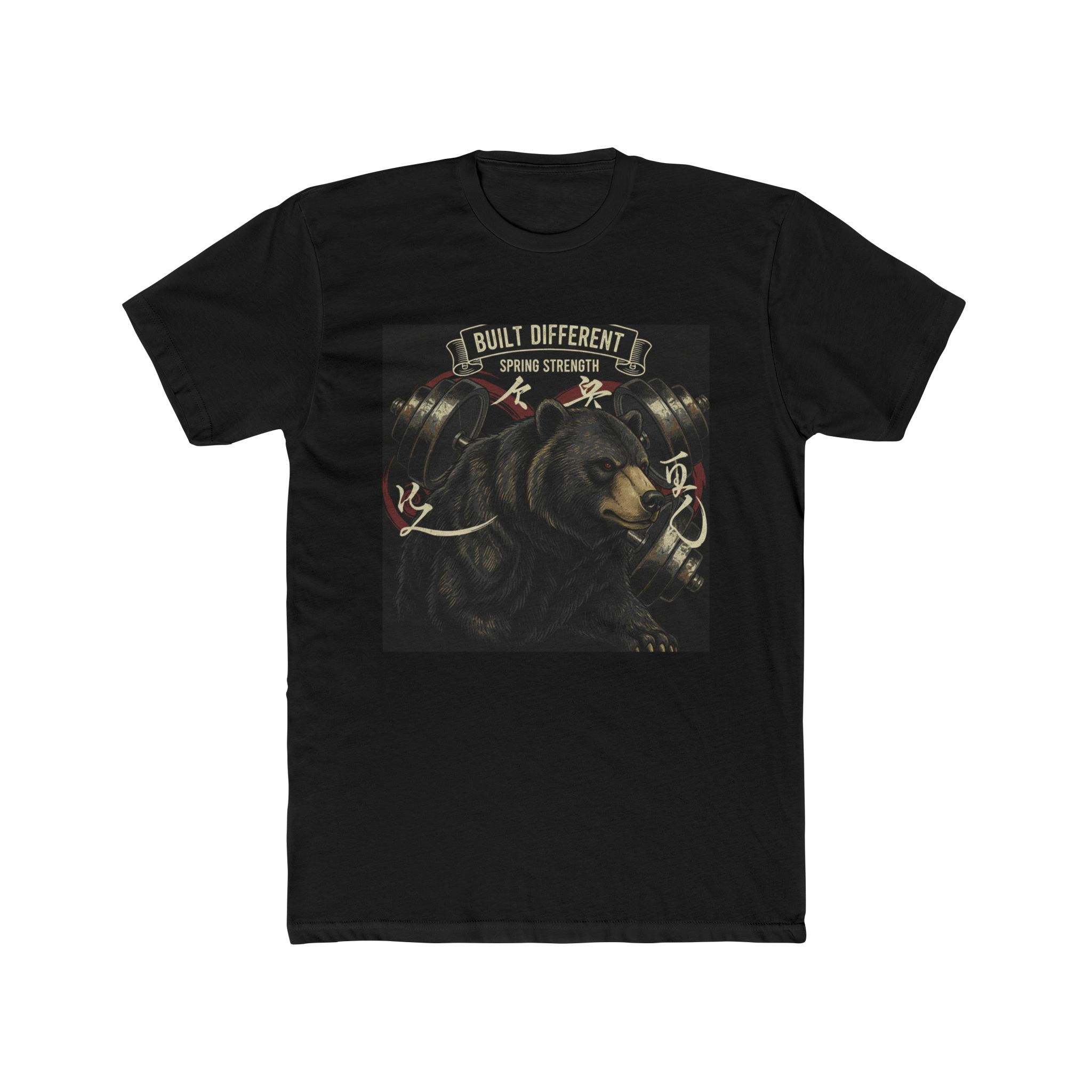 Bear Unisex Tee – Built Different Spring Strength