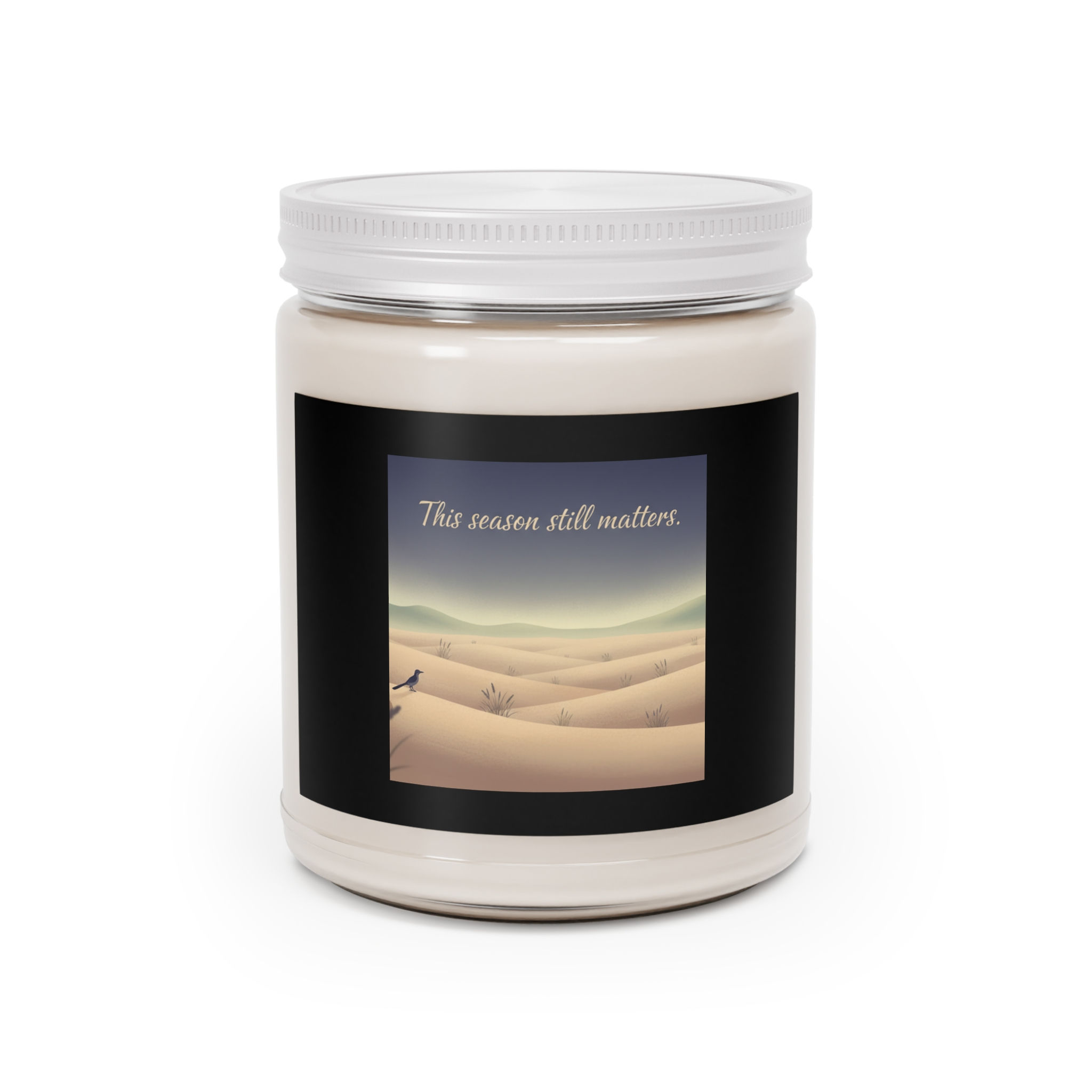 Bird In Desert Scented Candle – This Season Still Matters
