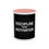 Thumbnail: Discipline Over Motivation Coffee Mug — Motivational Black Accent Mug (11/15oz)