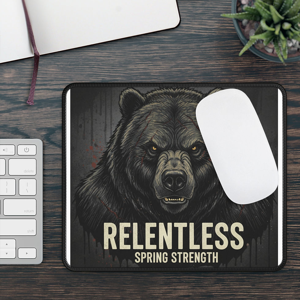 Thumbnail: Bear Mouse Pad – Relentless Spring Strength