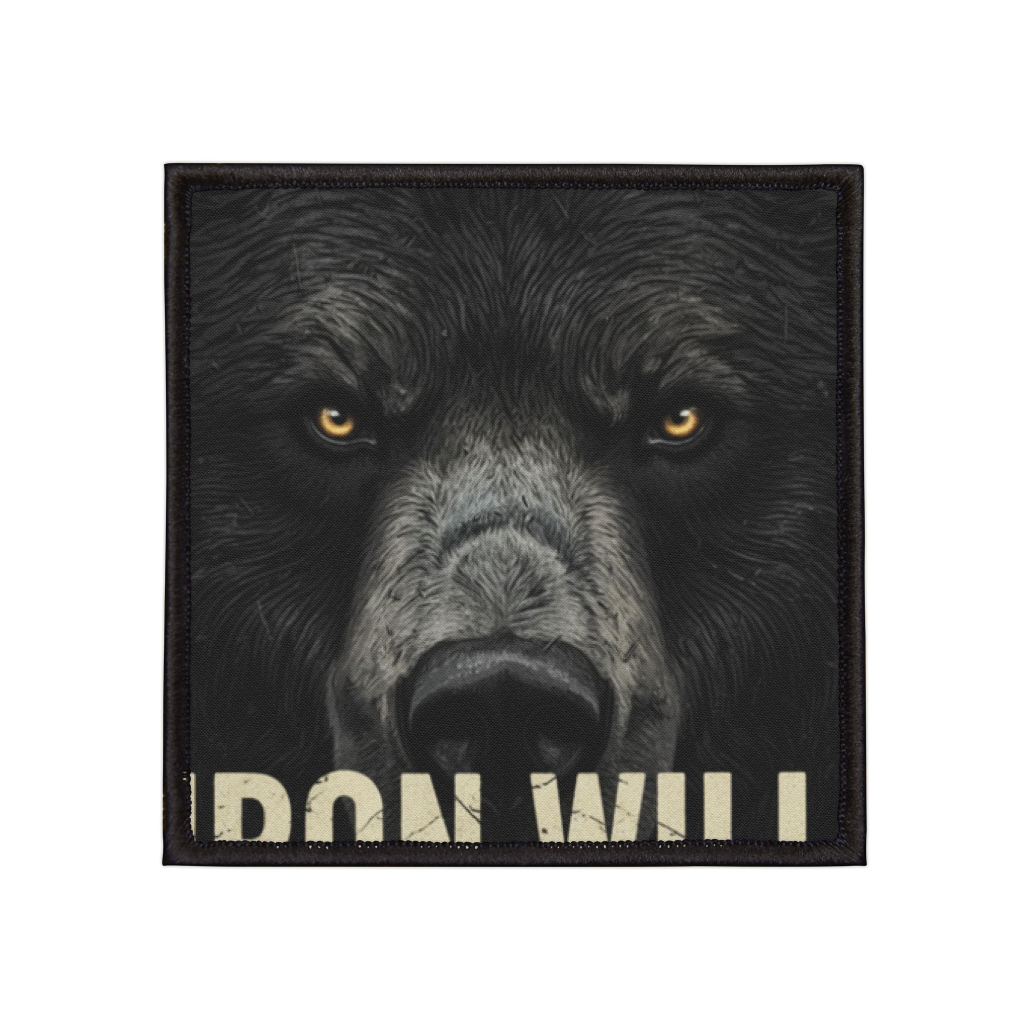 Bear Iron-On Patch – Iron Will