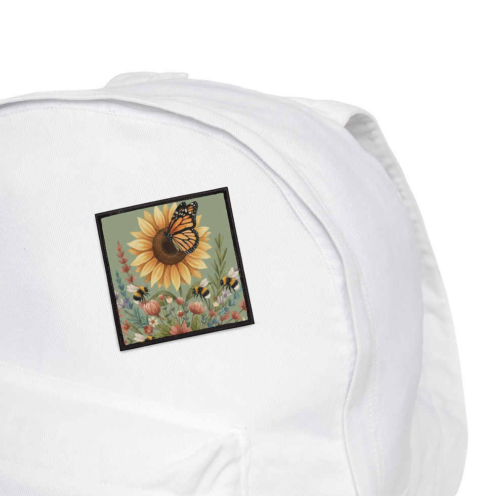 Thumbnail: Butterfly Iron-On Patch – Busy As a Bee