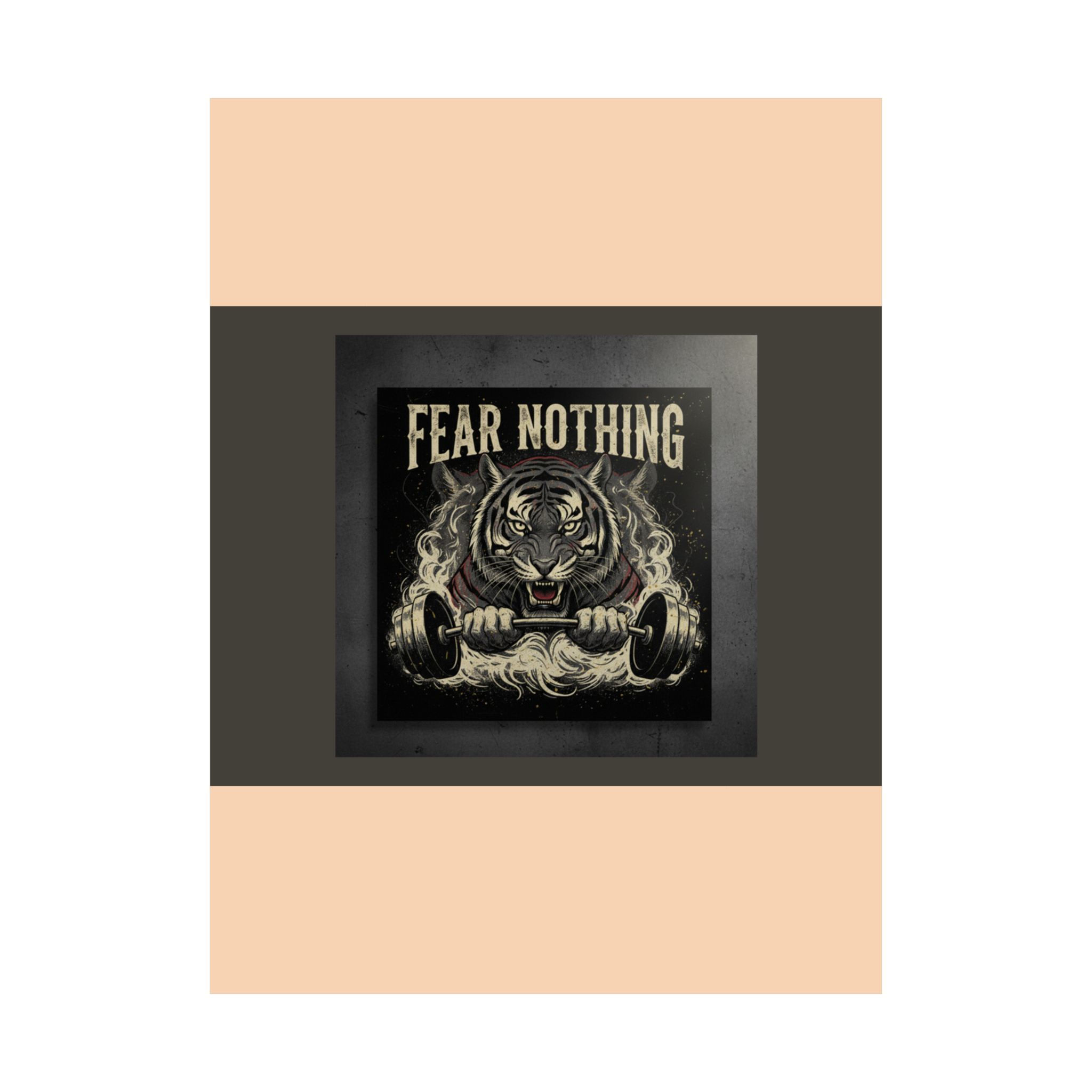 Tiger Poster 18x24 – Fear Nothing