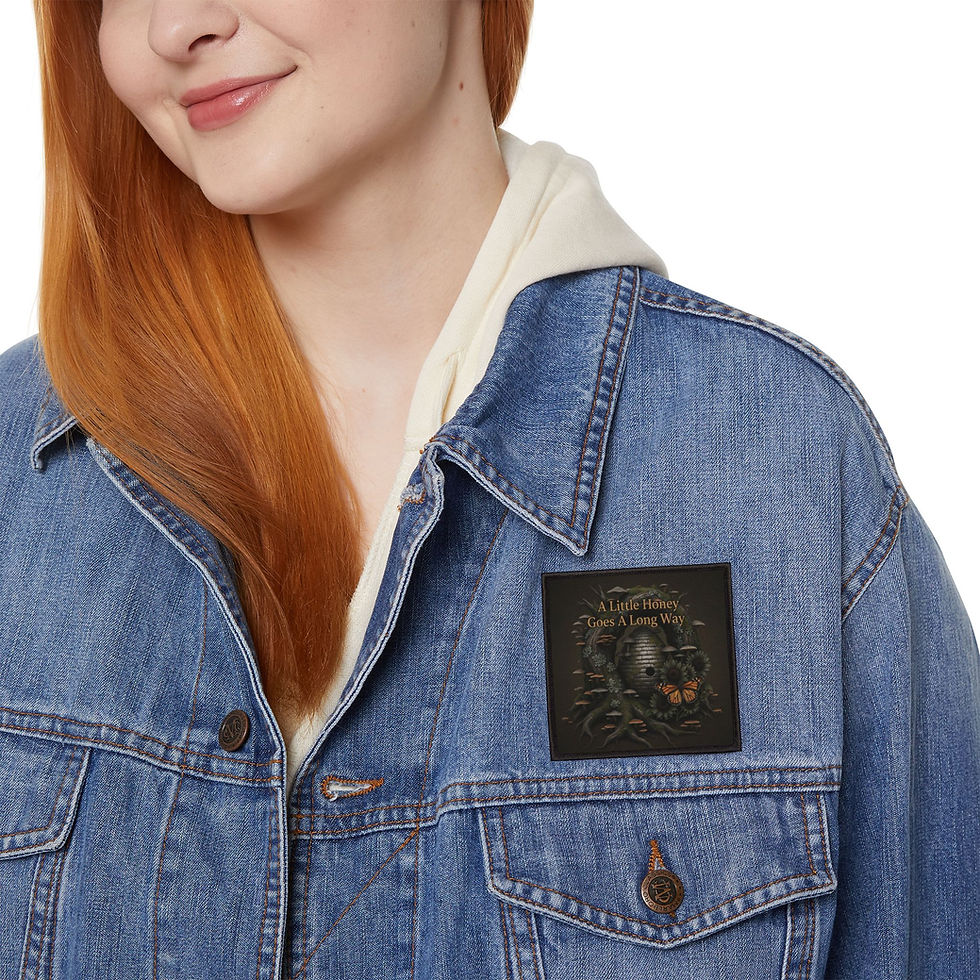 Thumbnail: Butterfly Iron-On Patch – A Little Honey Goes a Long Way