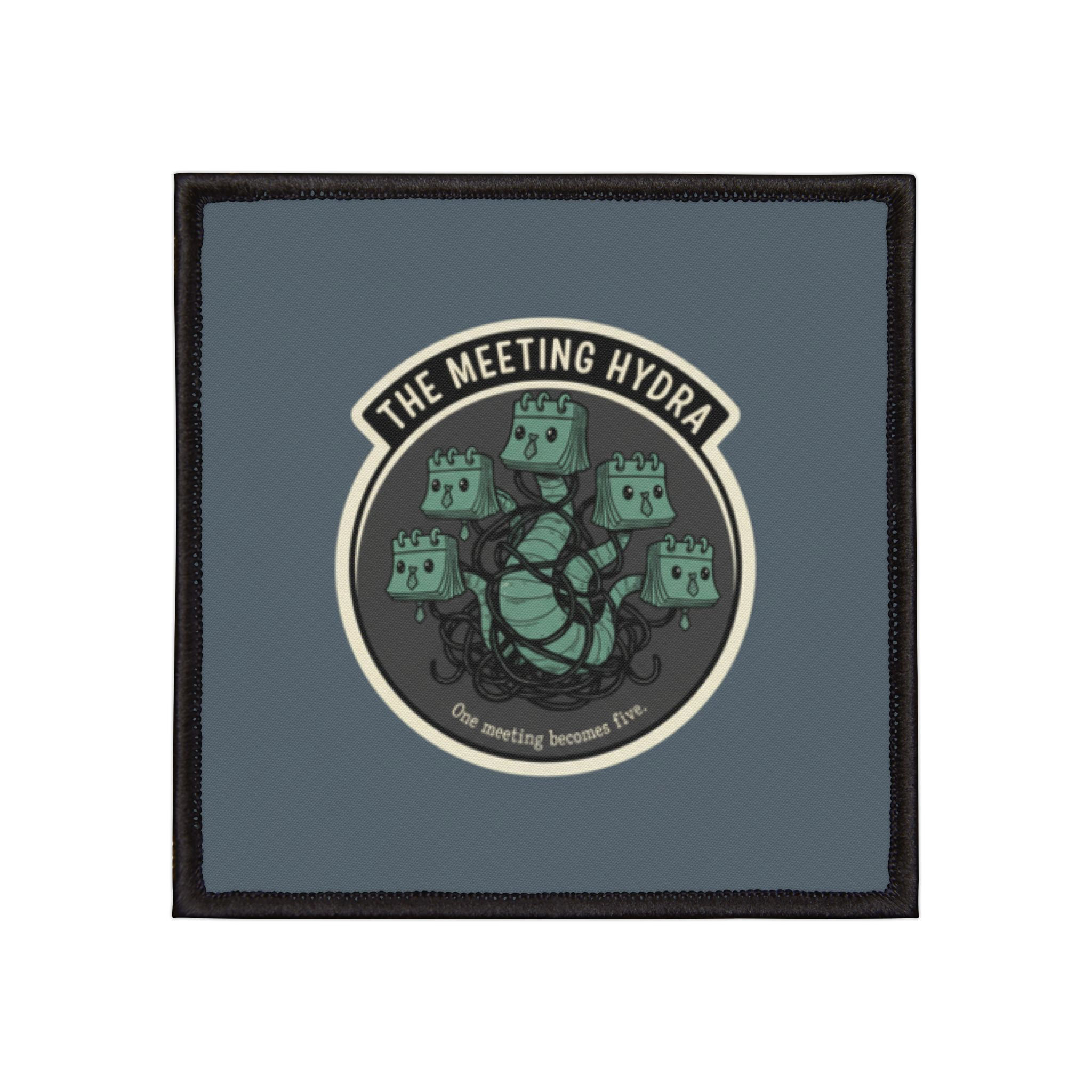 Meeting Hydra Iron-On Patch – The Meeting Hydra One Meeting Becomes Fi