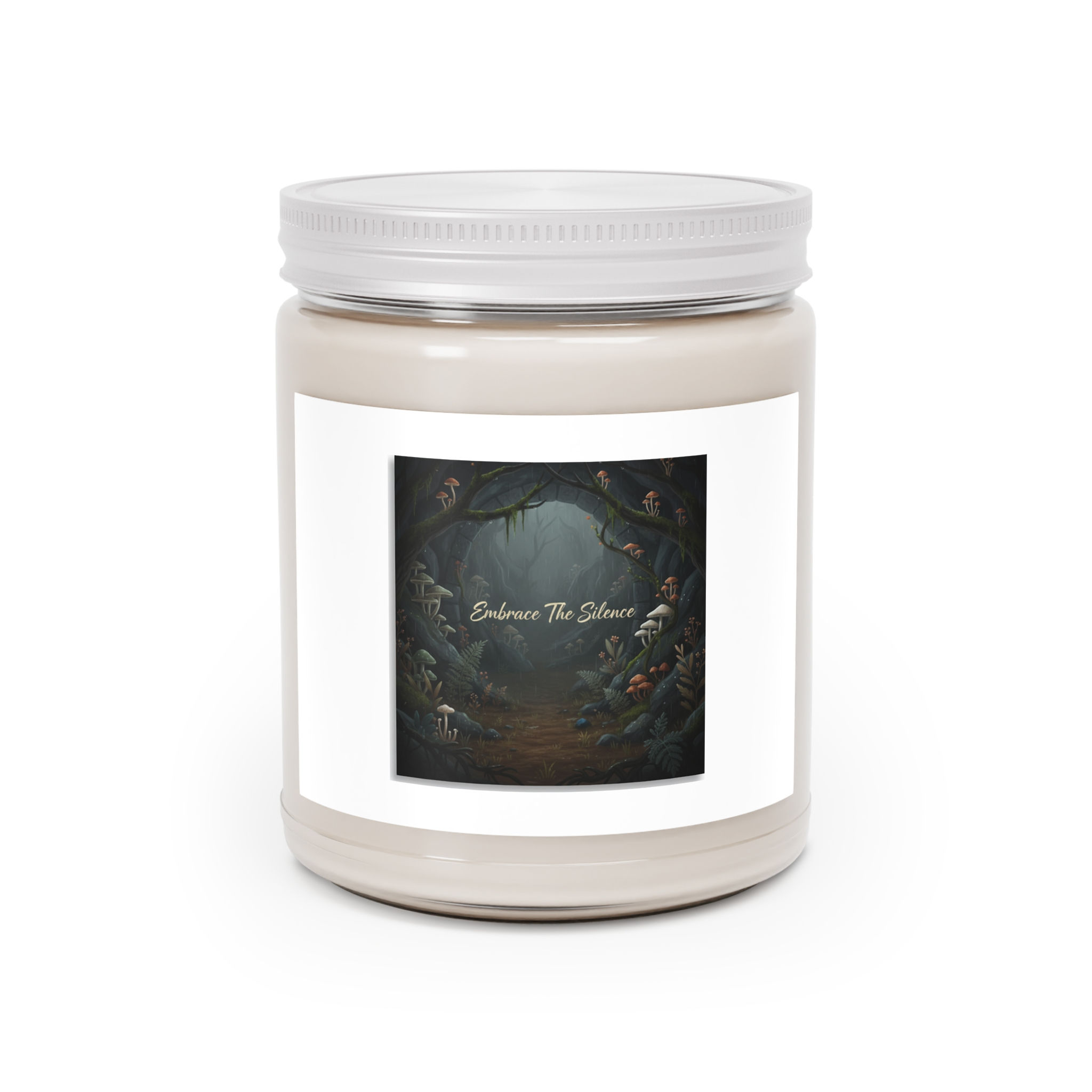 Embrace the Silence Scented Candle – Room Decor