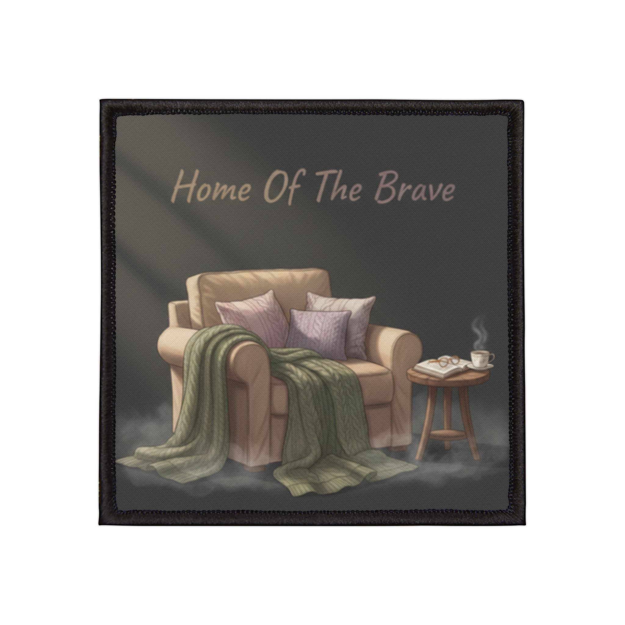Cozy Reading Nook Iron-On Patch – Home of the Brave
