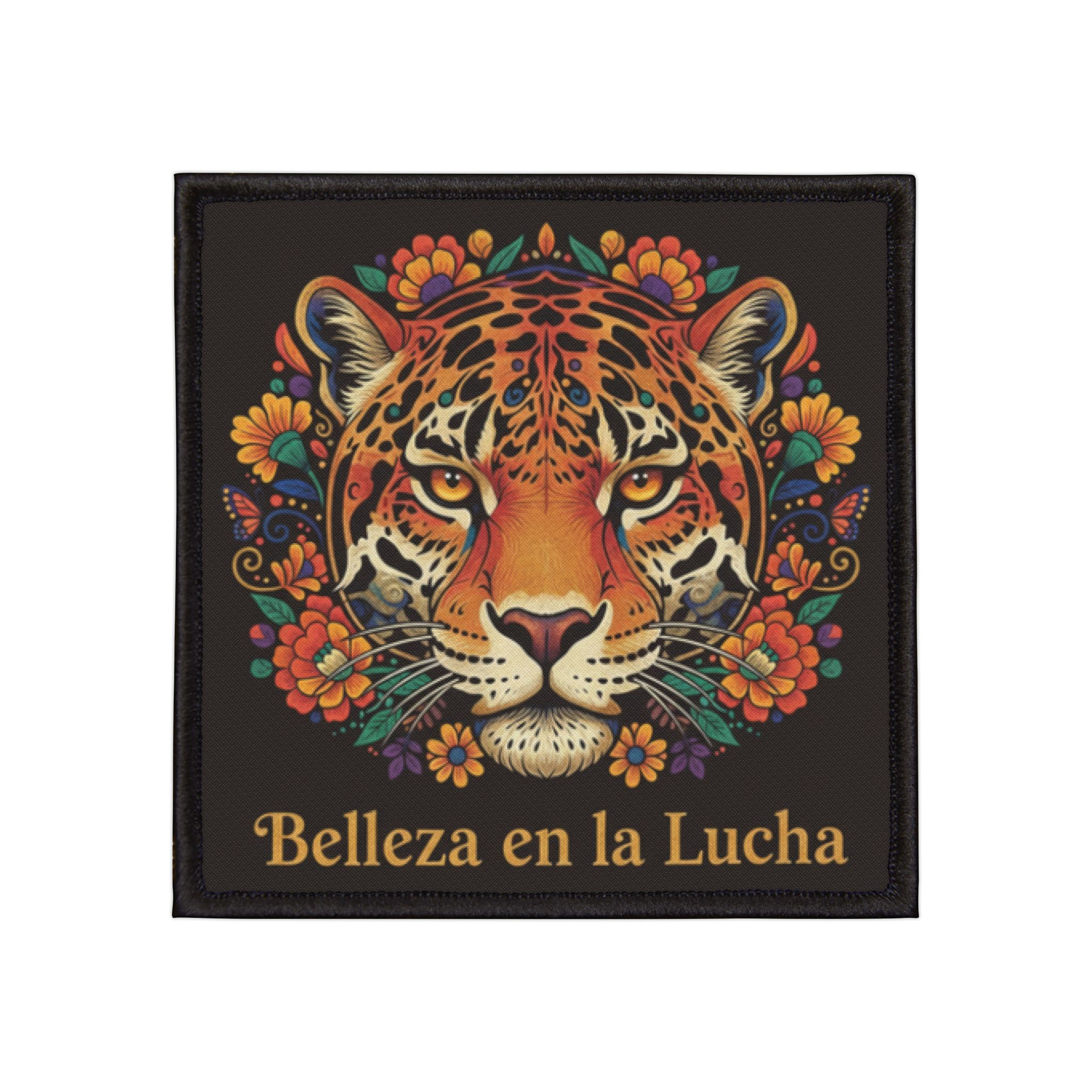 Jaguar Iron-On Patch – Belleza en la Lucha