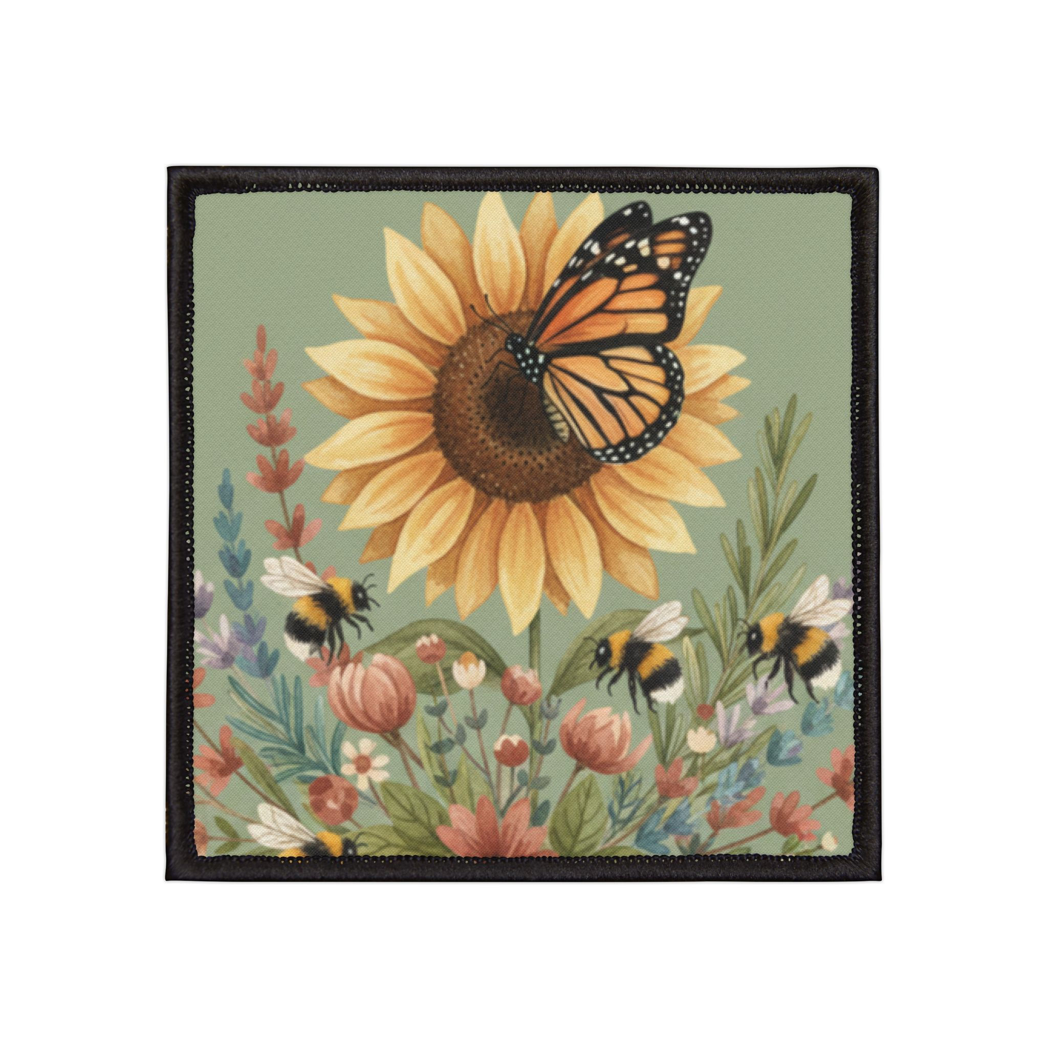 Butterfly Iron-On Patch – Busy As a Bee