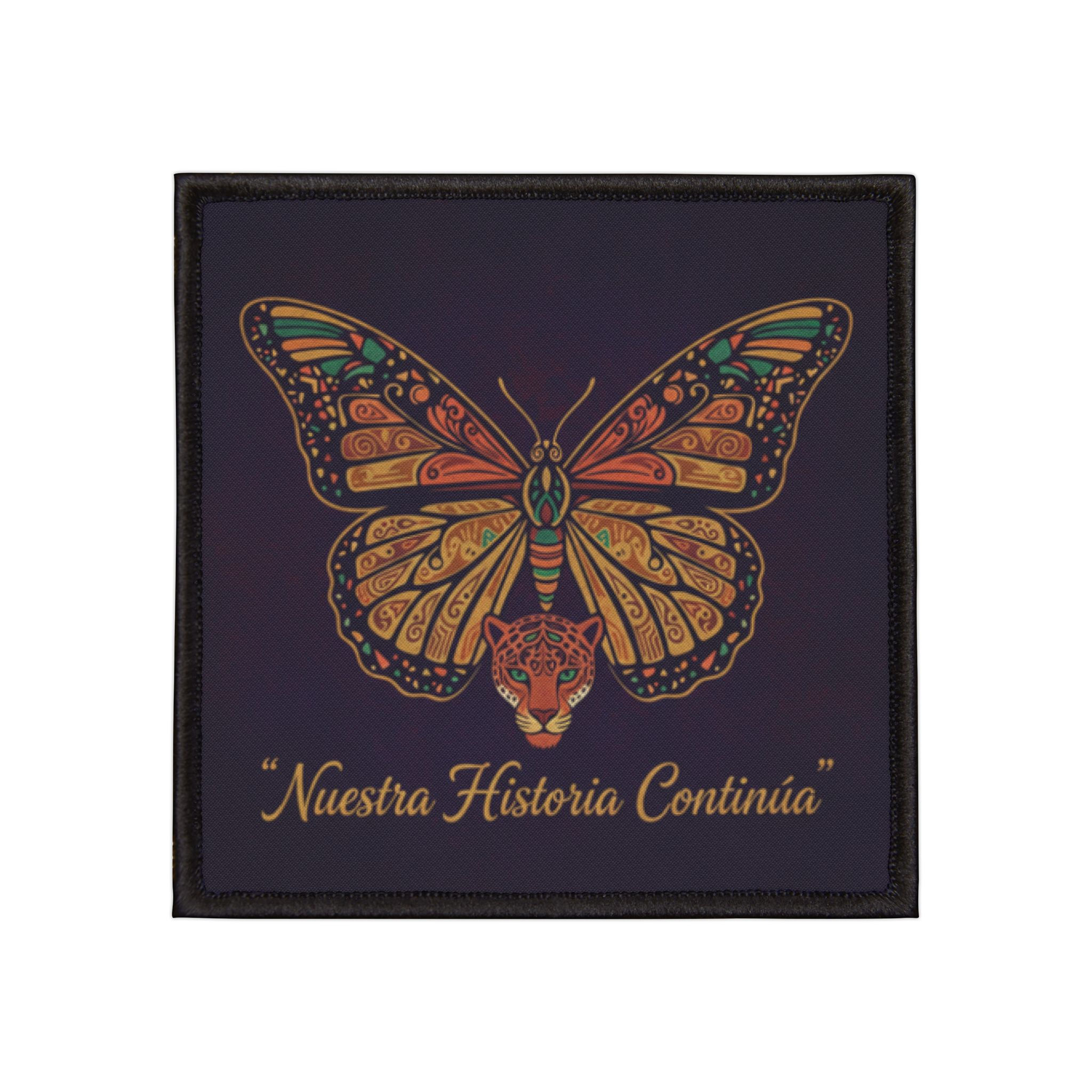Butterfly Iron-On Patch – Nuestra Historia Contina