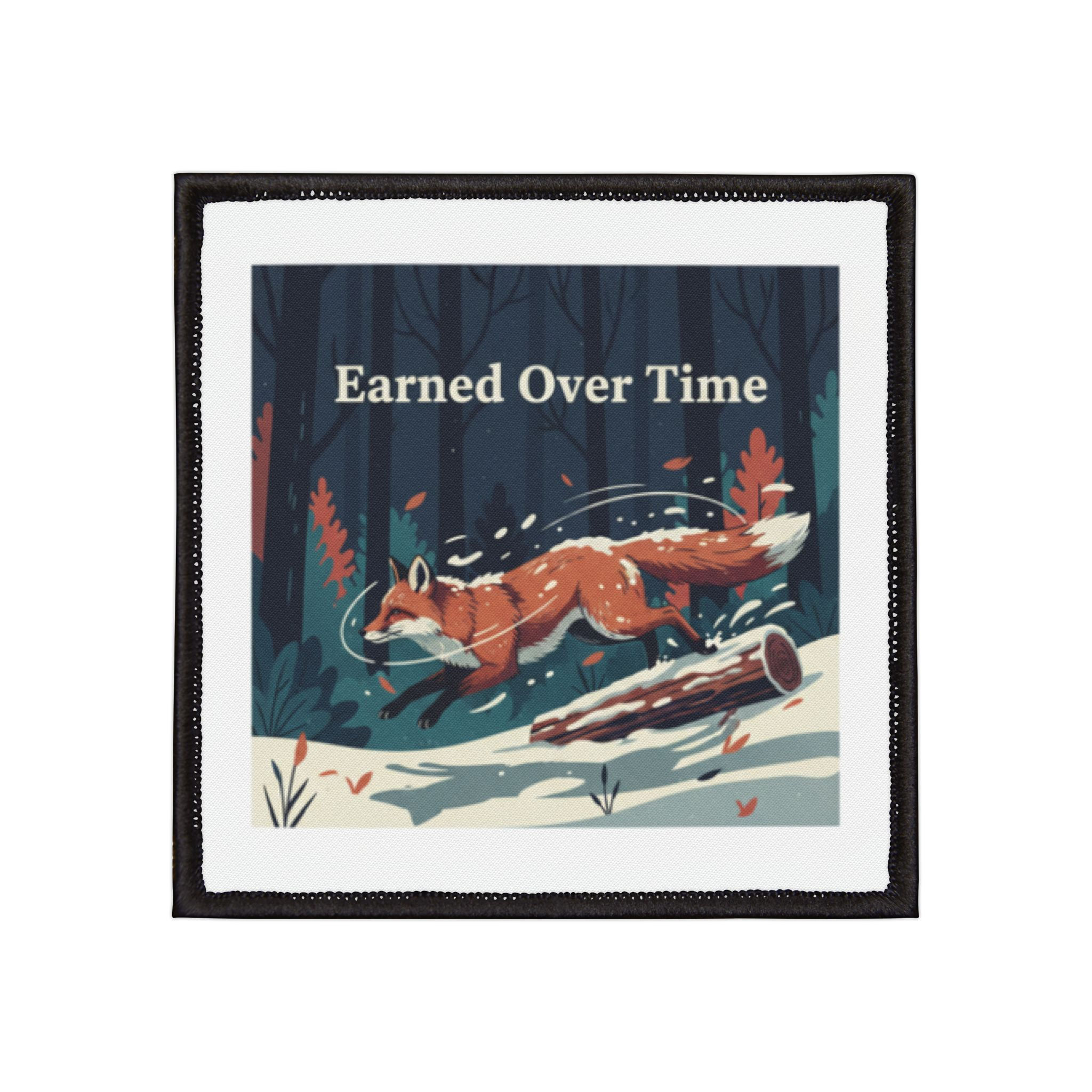 Fox Iron-On Patch – Earned Over Time