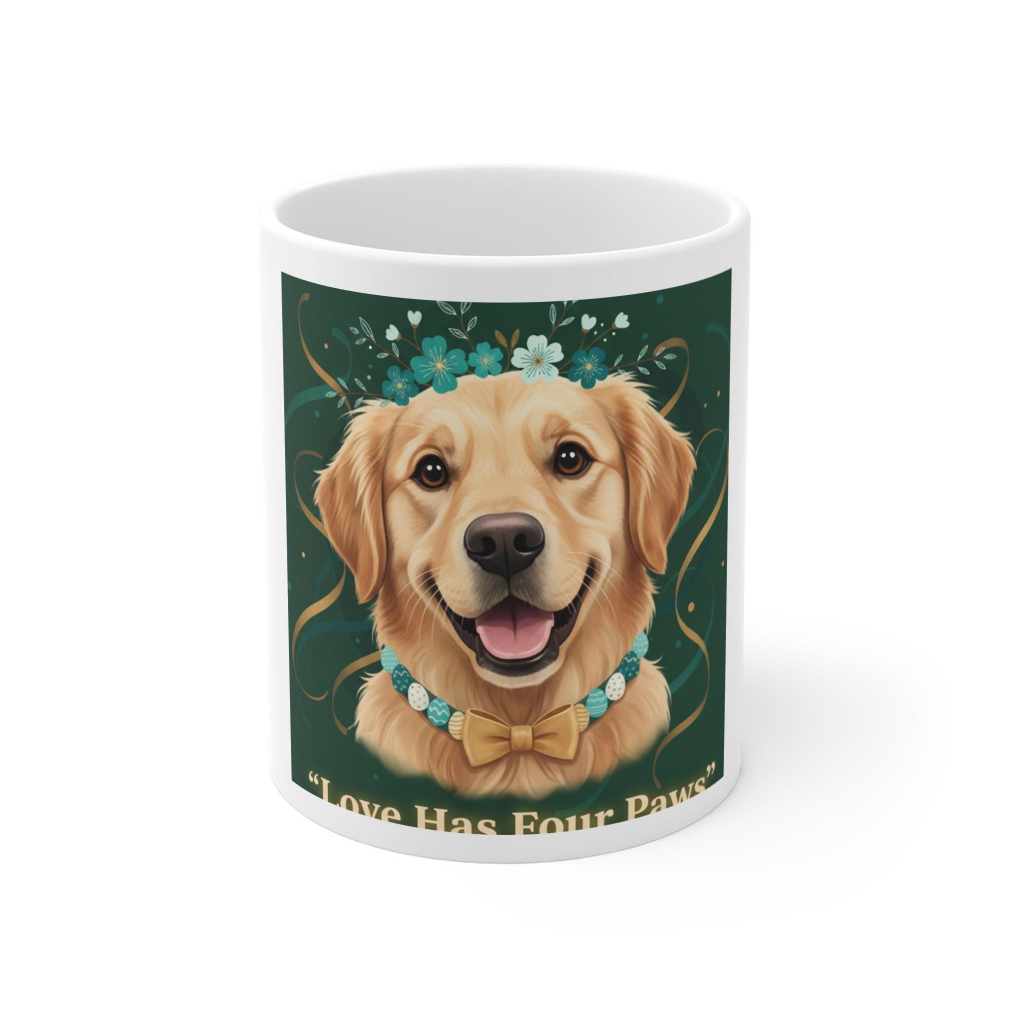 Golden Retriever Mug 11oz – Love Has Four Paws