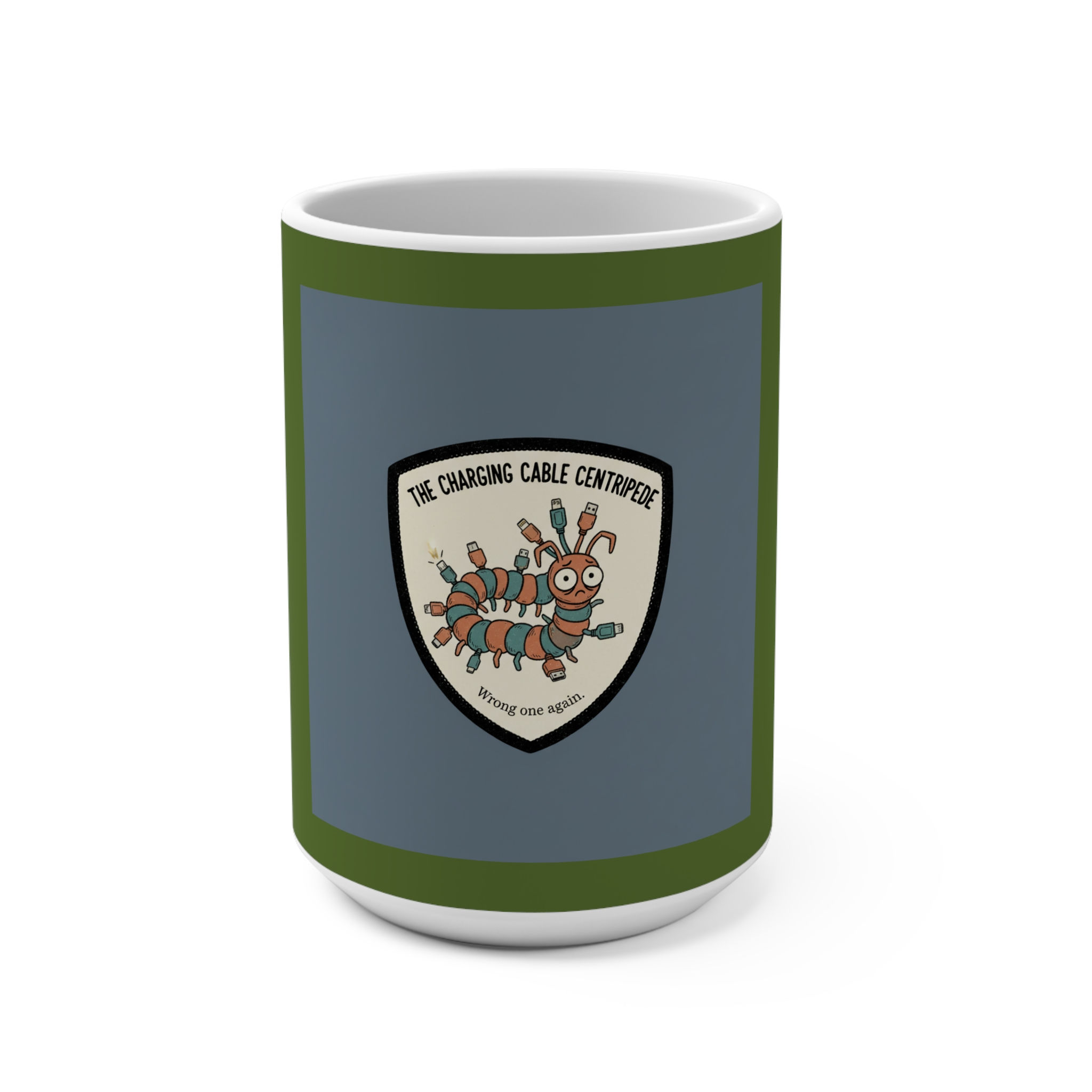 Charging Cable Centipede Mug 15oz – Wrong One Again