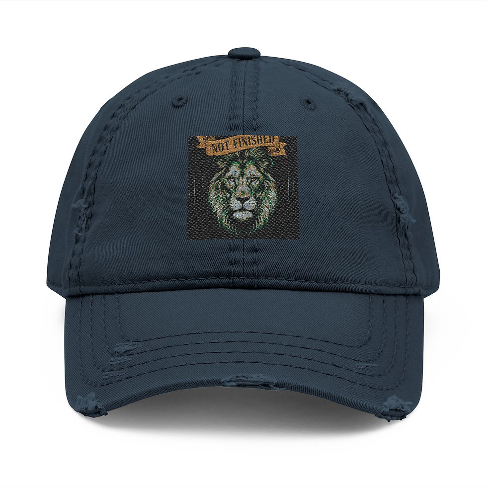 Thumbnail: Lion Dad Hat – Not Finished