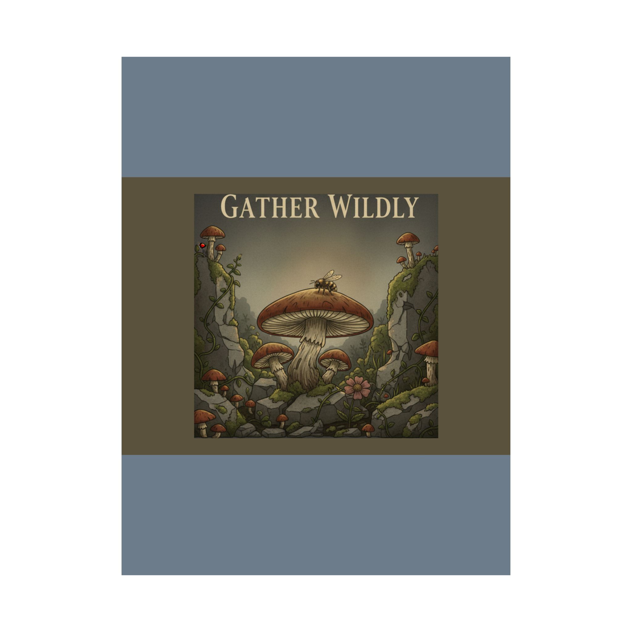 Honeybee Poster 18x24 – Gather Wildly
