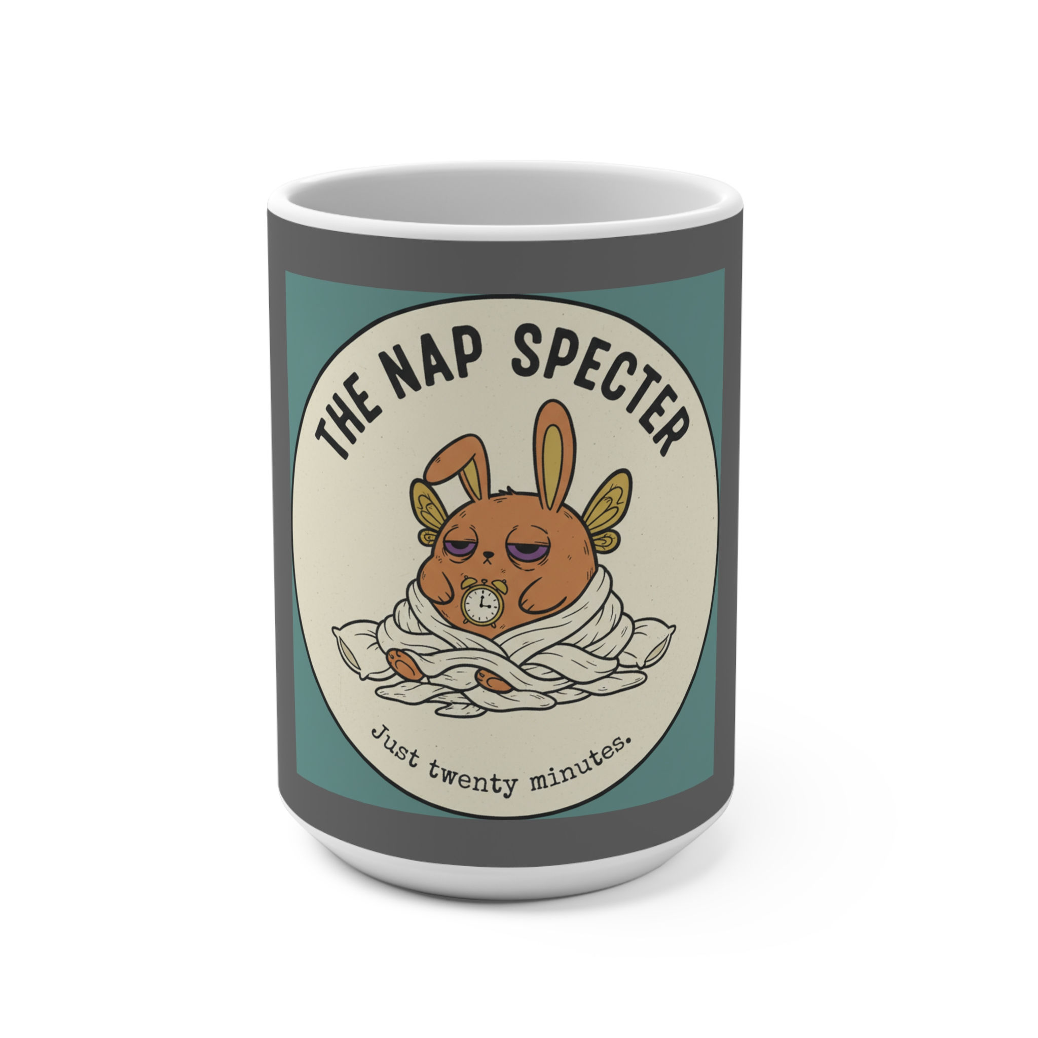 Bunny Mug 15oz – The Nap Specter Just Twenty Minutes