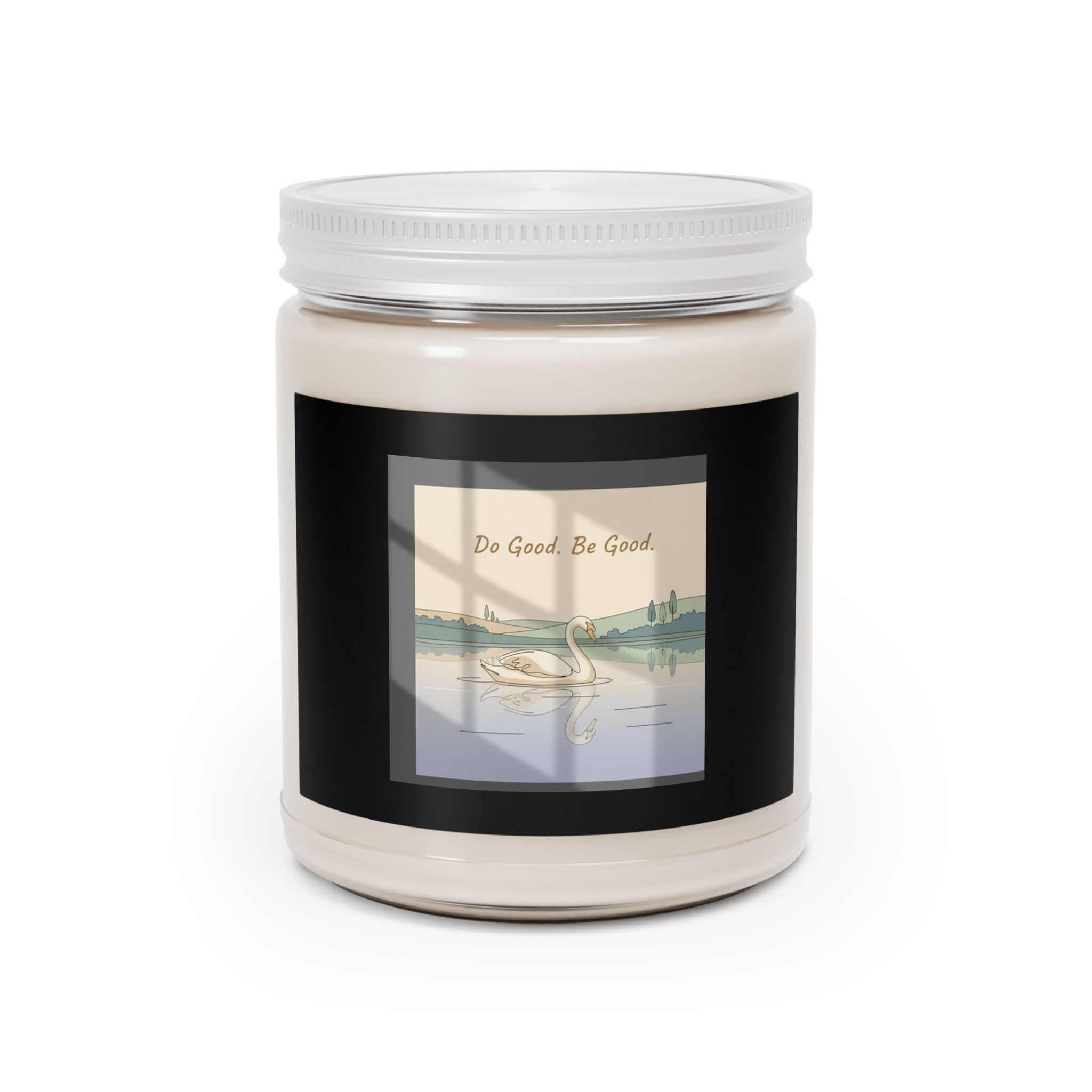 Swan Scented Candle – Do Good Be Good