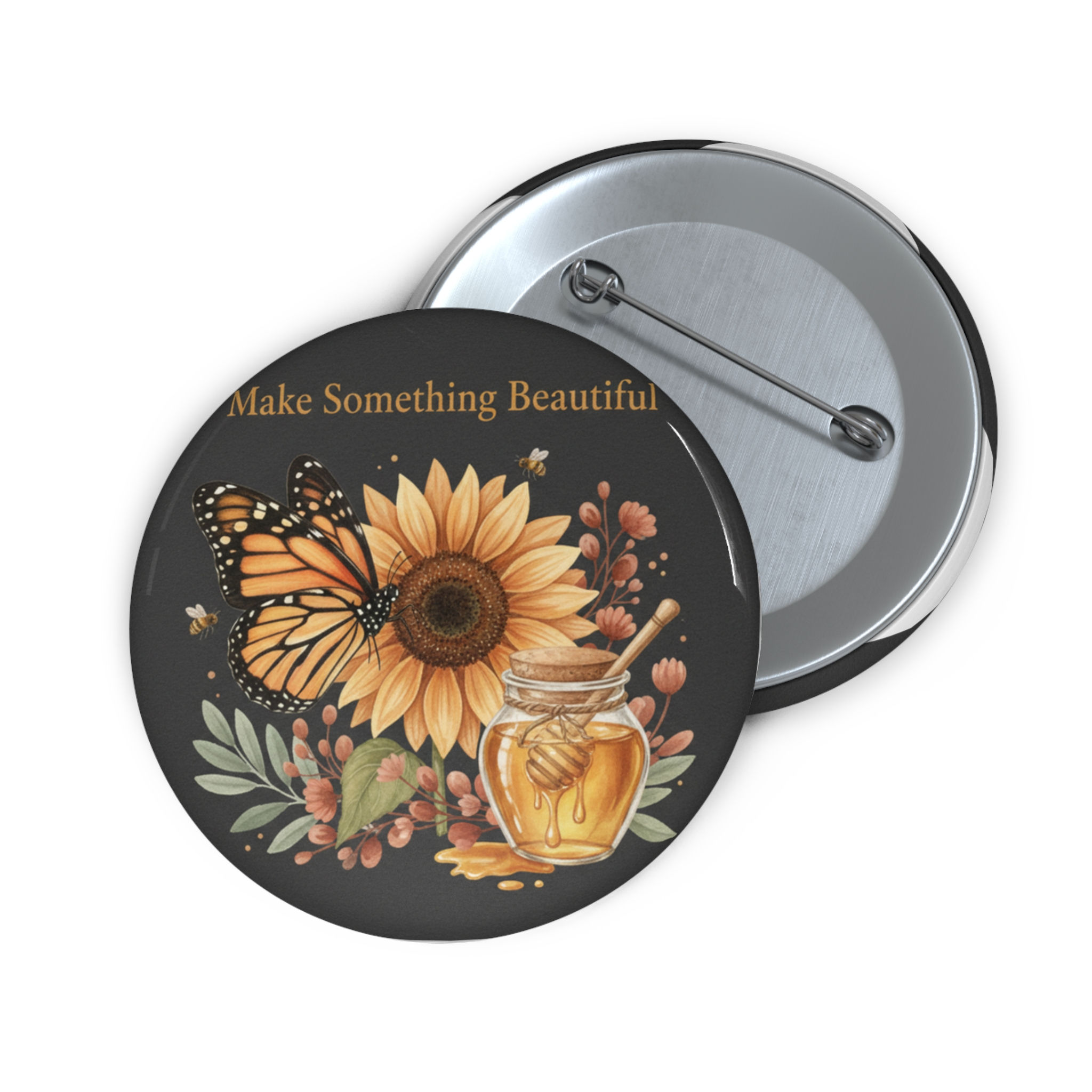 Butterfly Pin Button – Make Something Beautiful