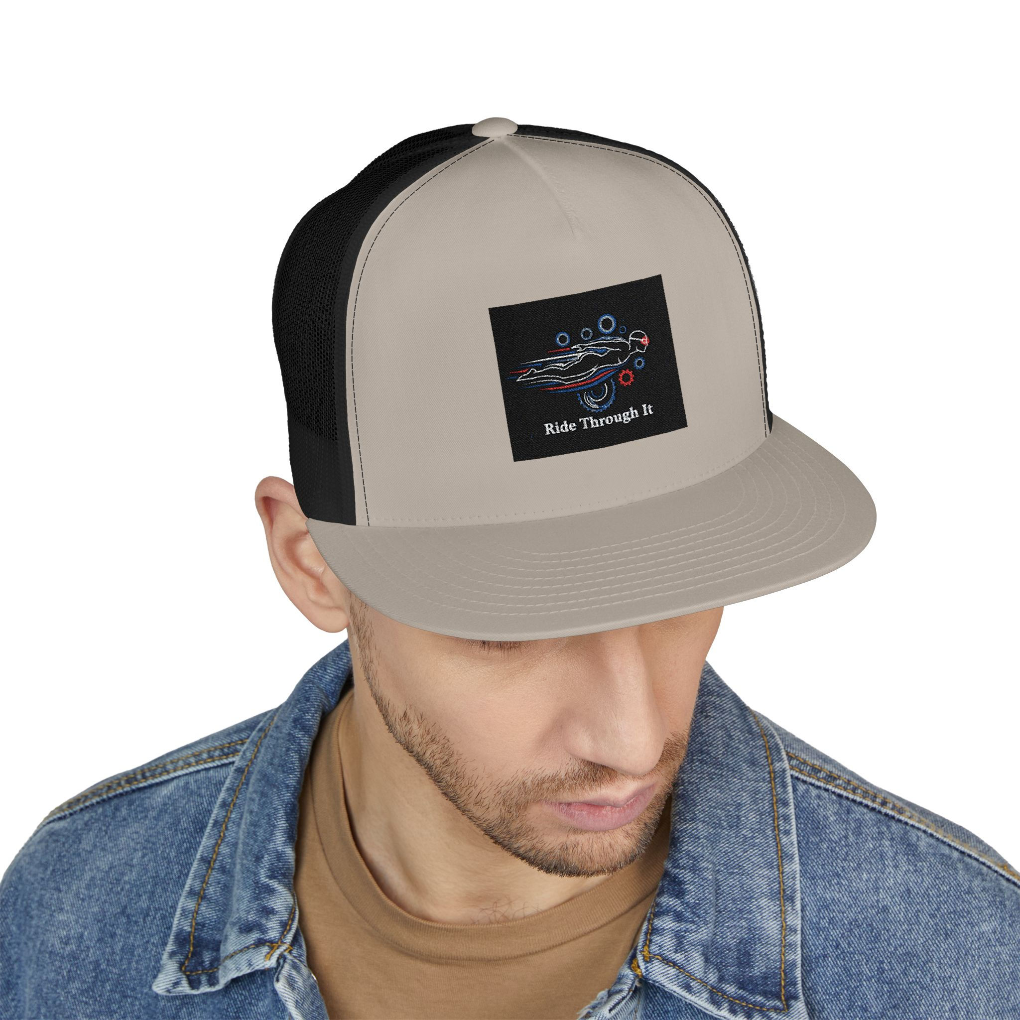 Swimmer Trucker Cap – Ride Through it