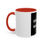 Thumbnail: Discipline Over Motivation Coffee Mug — Motivational Black Accent Mug (11/15oz)