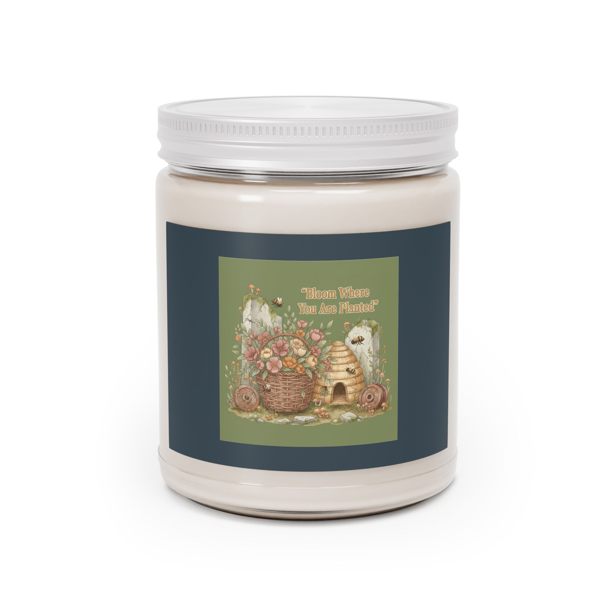 Bee Scented Candle – Bloom Where You Are Planted
