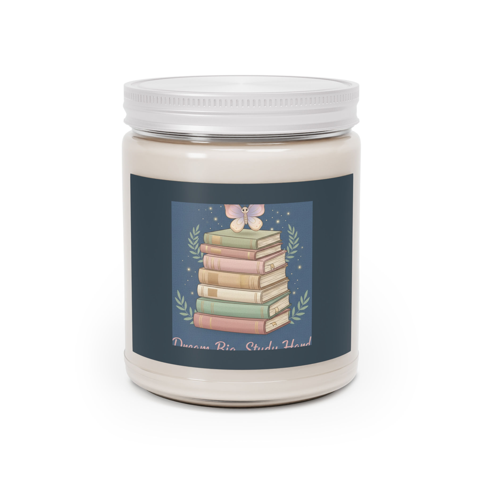 Butterfly Scented Candle – Dream Big Study Hard