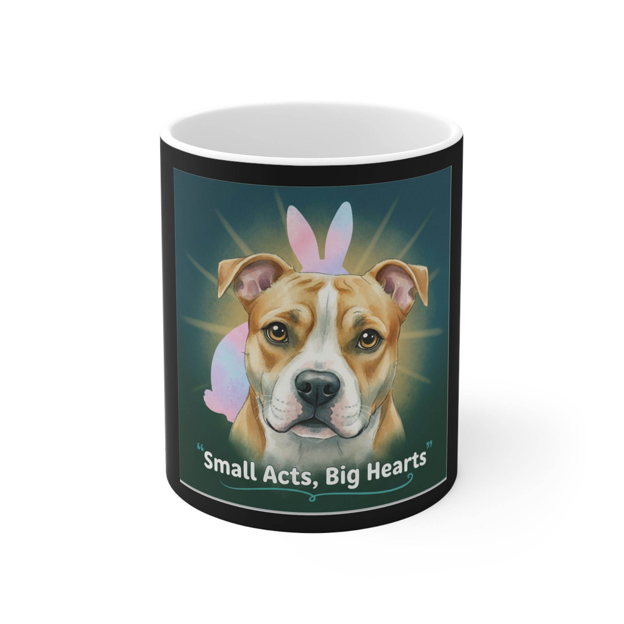 Pitbull Mug 11oz – Small Acts Big Hearts