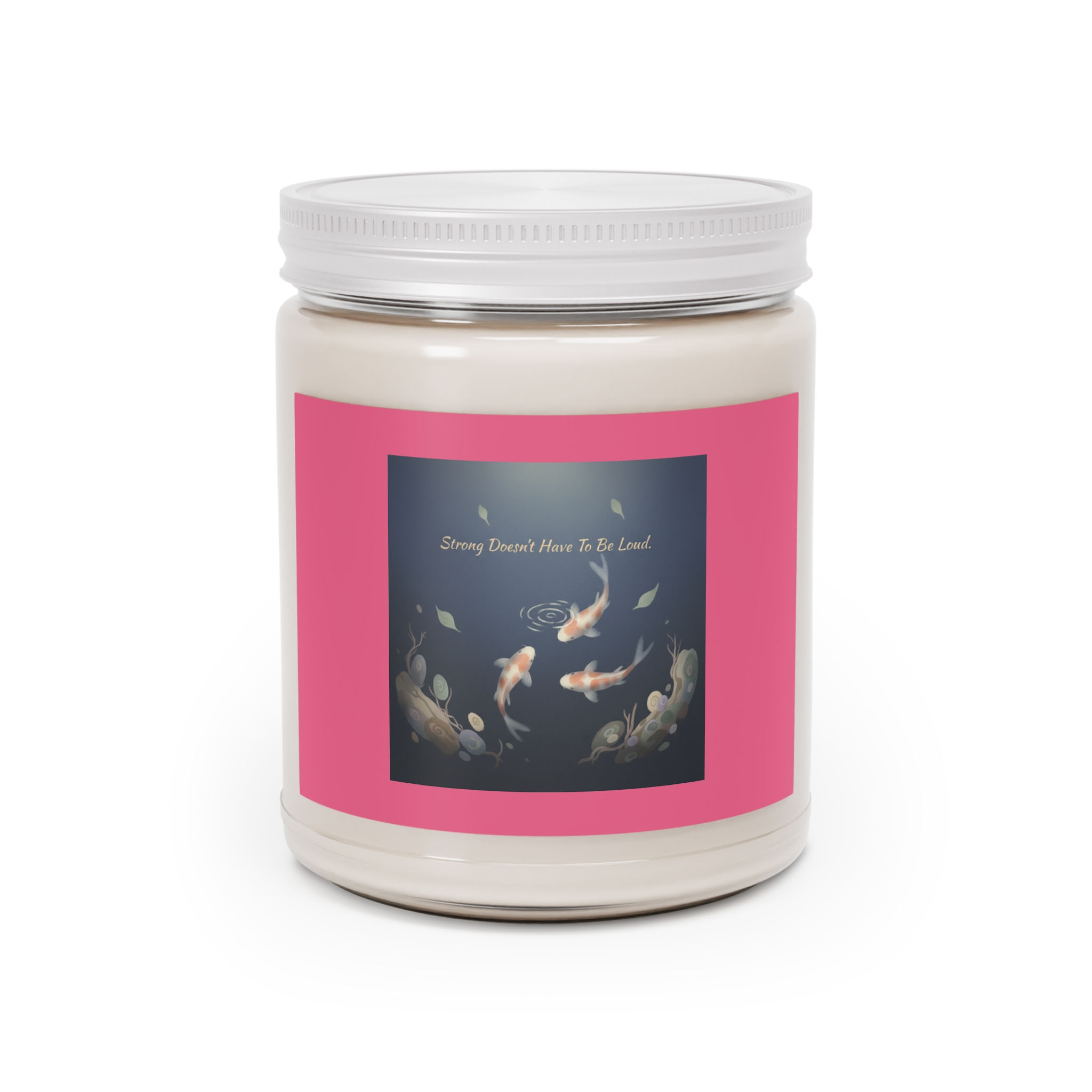 Koi Scented Candle – Strong Doesnt Have to Be Loud