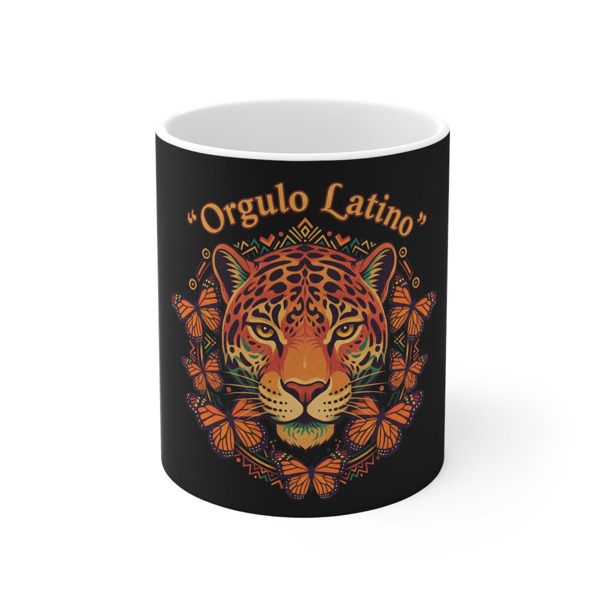 Butterfly Mug 11oz – Orgullo Latino