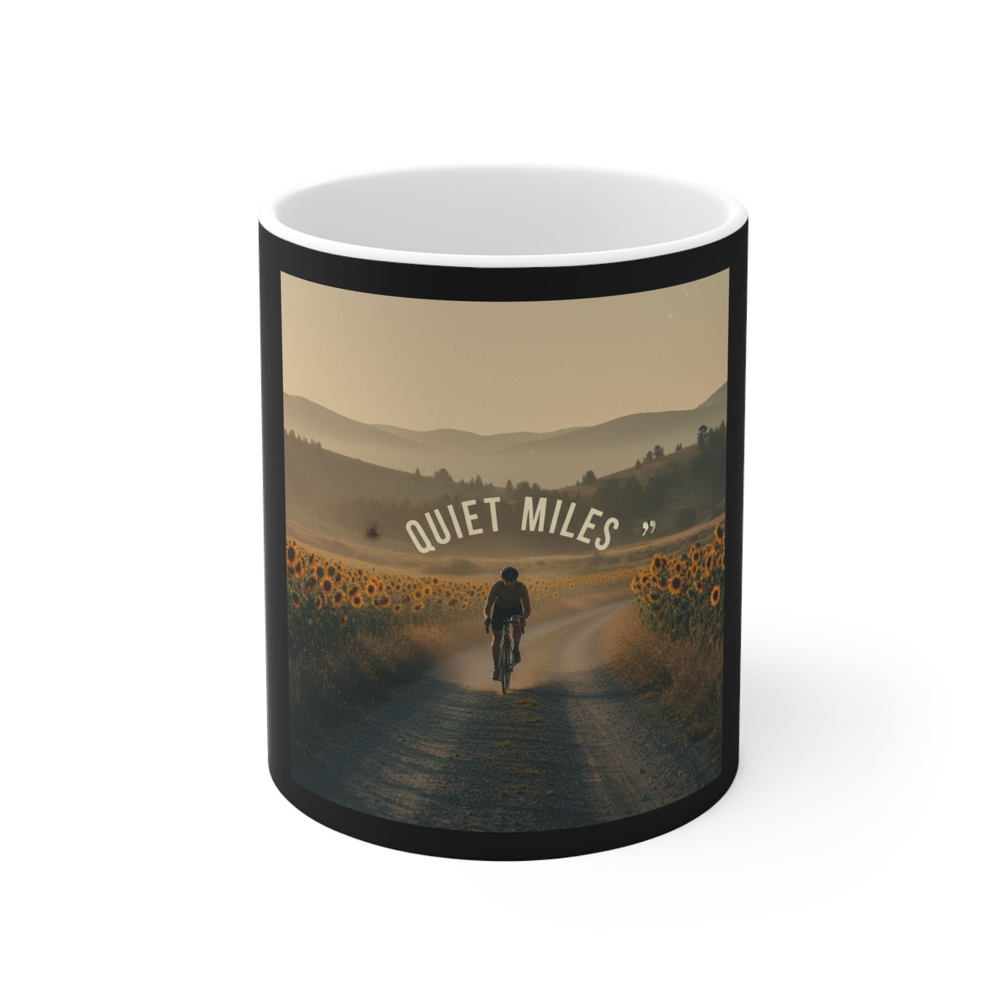 Cyclist Mug 11oz – Quiet Miles