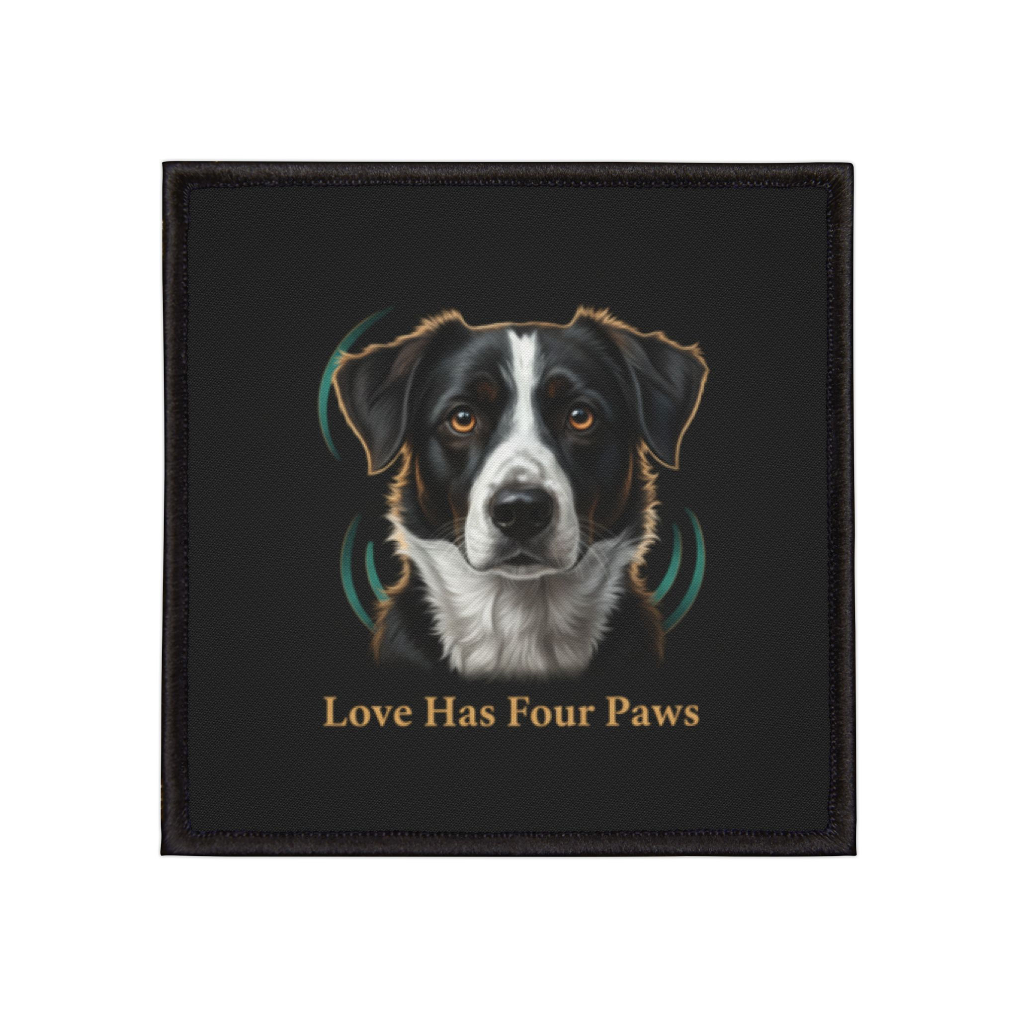 Mixed Breed Iron-On Patch – Love Has Four Paws
