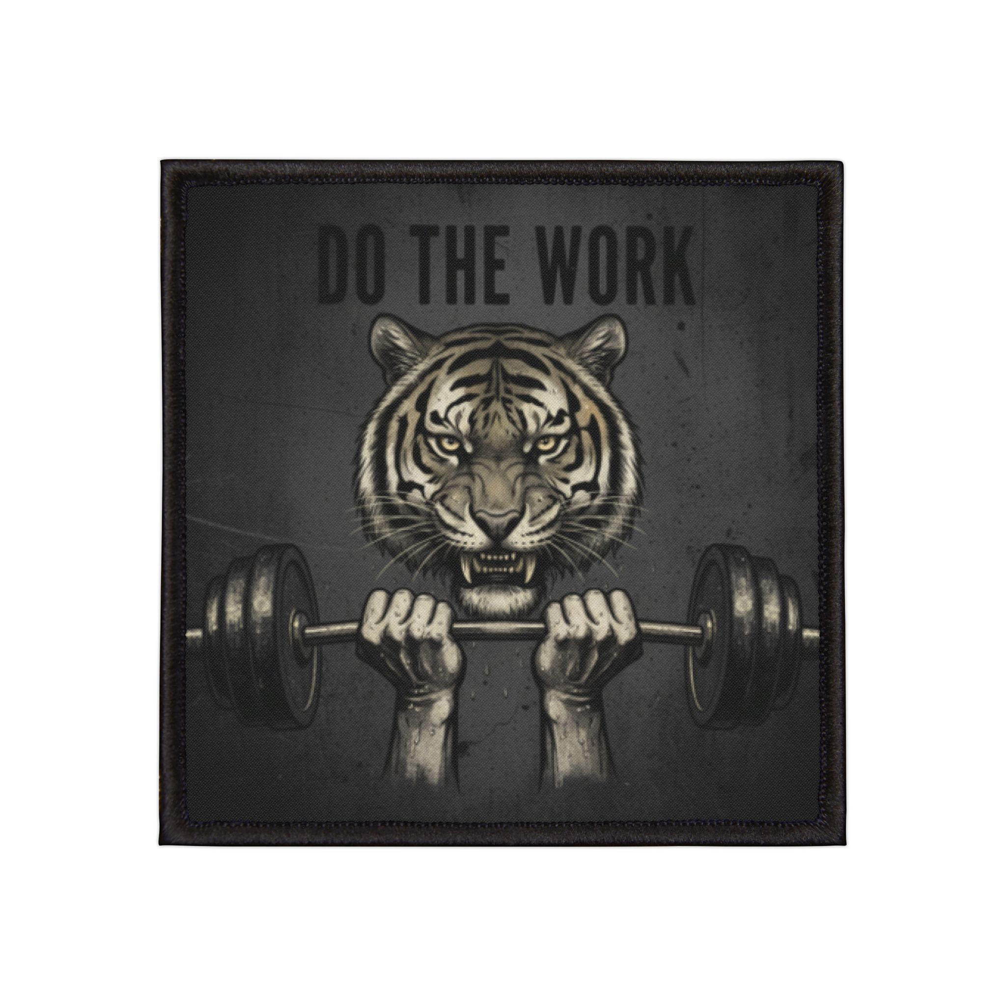 Tiger Iron-On Patch – Do the Work