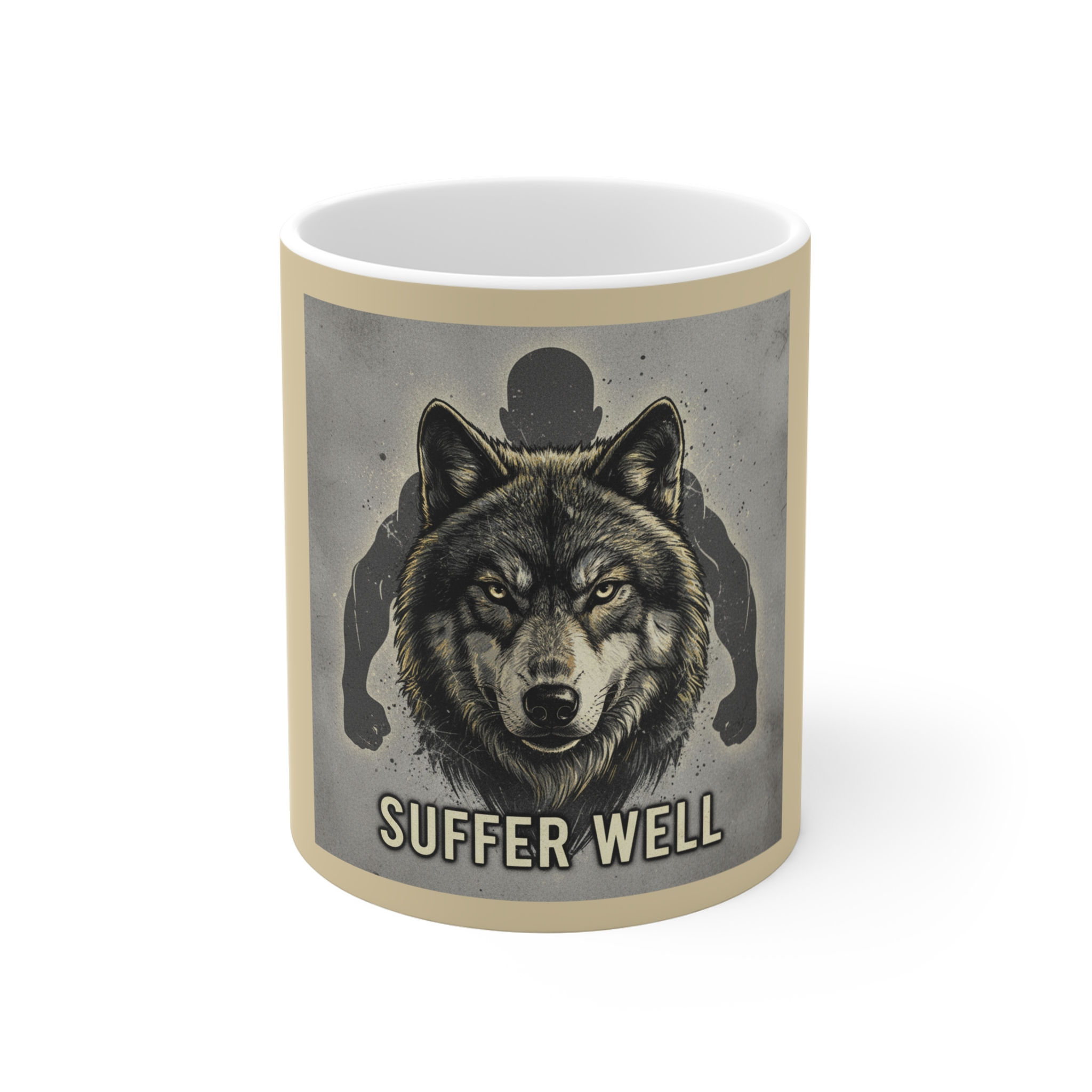 Wolf Mug 11oz – Suffer Well