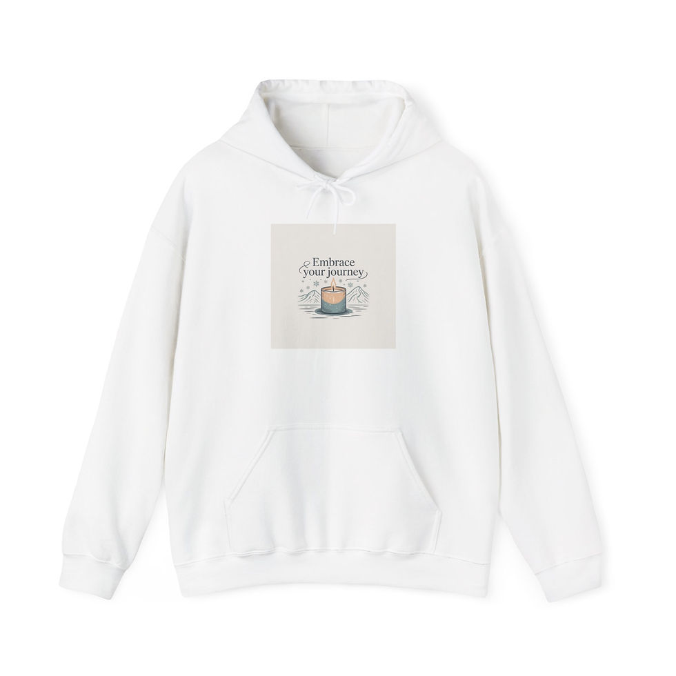 Embrace Your Journey Hoodie | quiet progress, small wins club