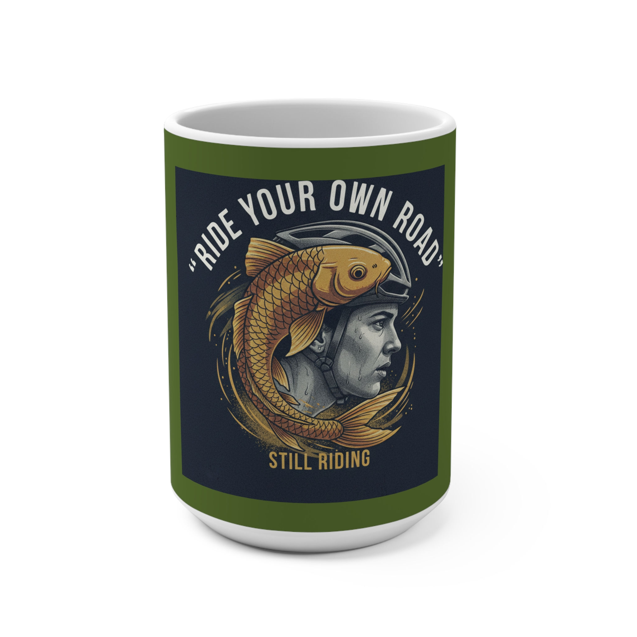 Koi Mug 15oz – Ride Your Own Road