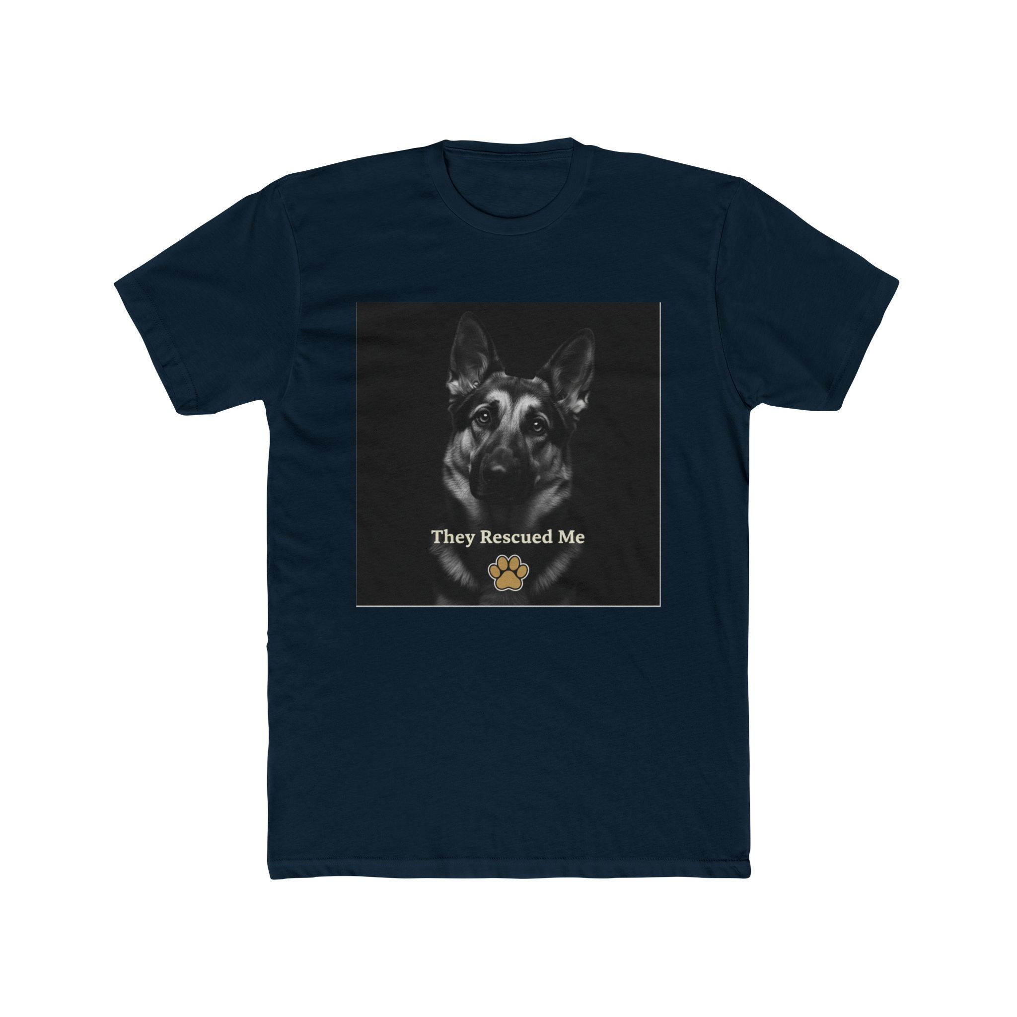 German Shepherd Unisex Tee – They Rescued Me