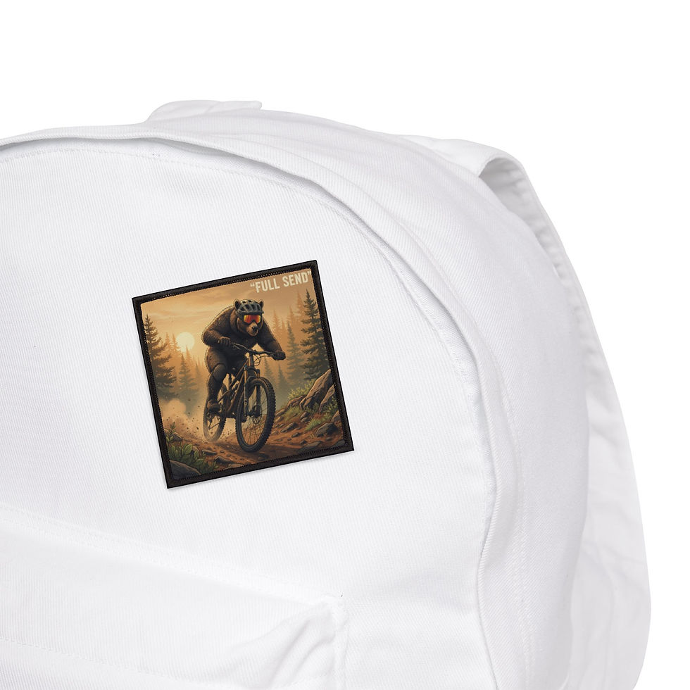 Thumbnail: Bear Iron-On Patch – Full Send