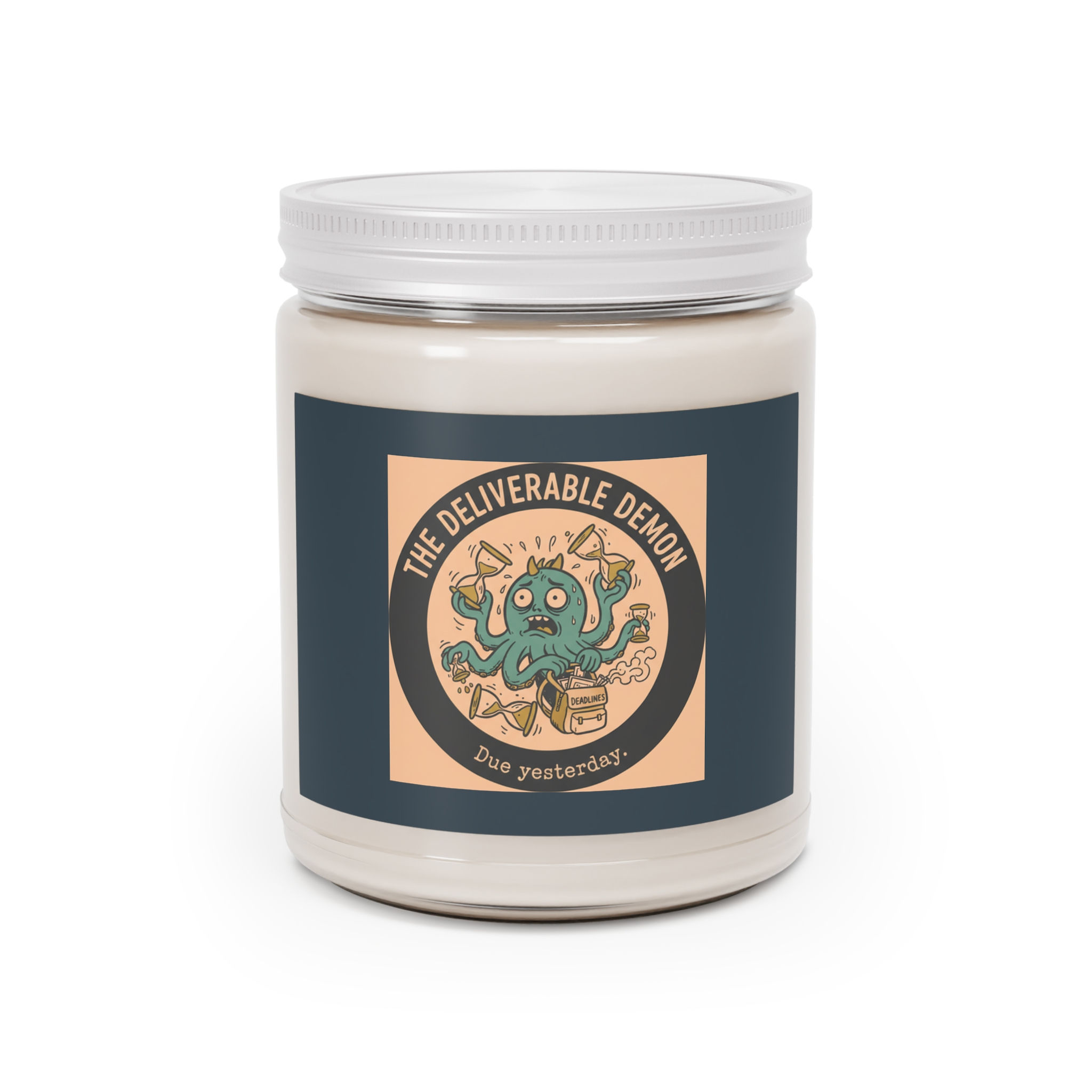 Deliverable Demon Scented Candle – Due Yesterday