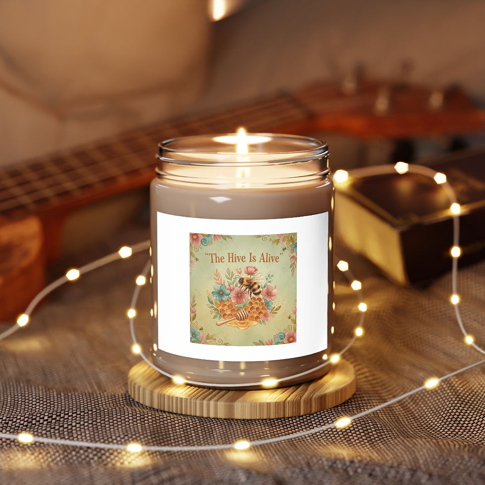 Thumbnail: Honeybee Scented Candle – The Hive is Alive