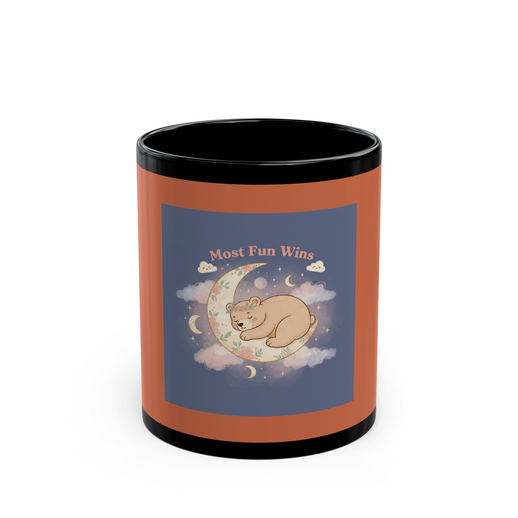 Bear Black Mug 11oz – Most Fun Wins