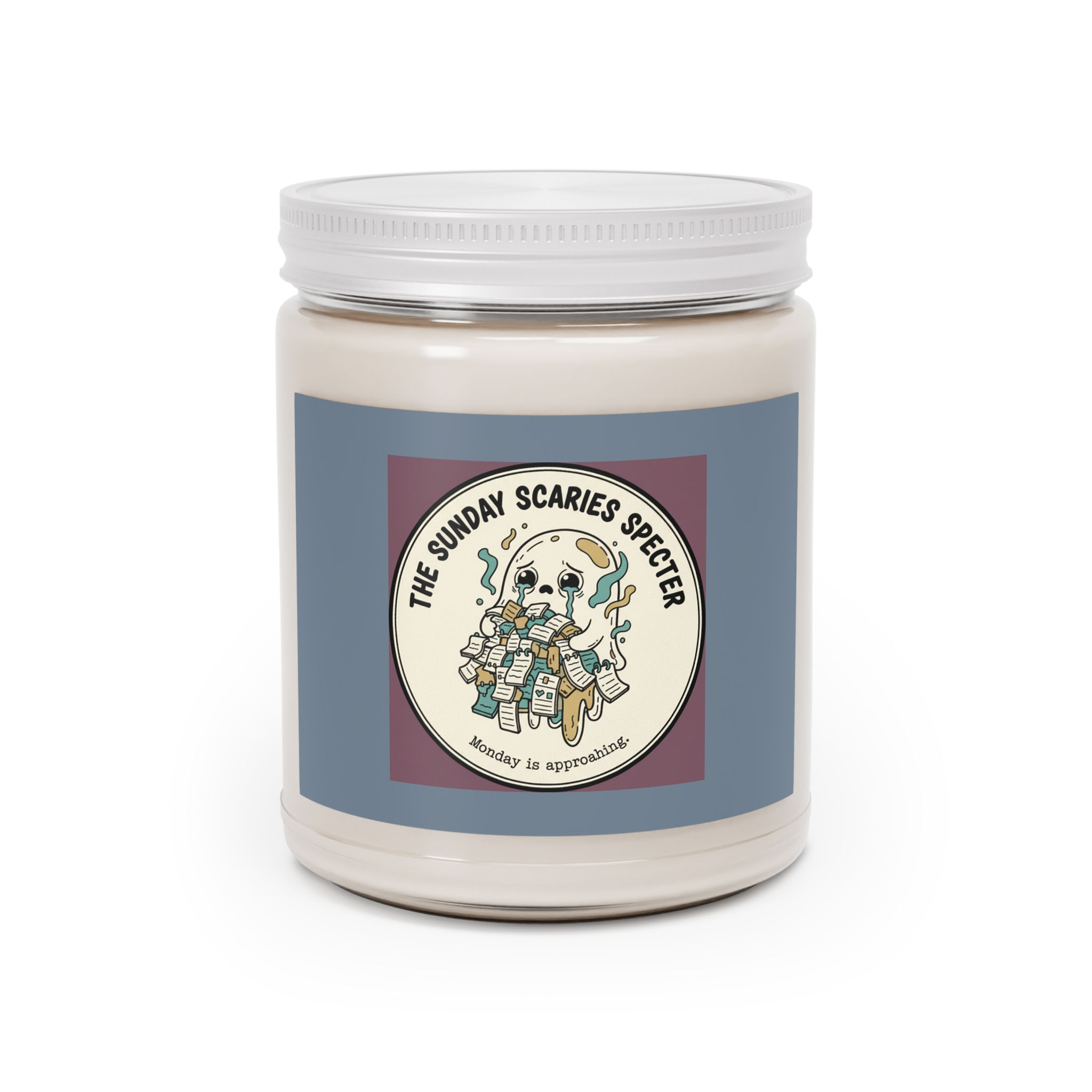 Sunday Scaries Specter Scented Candle – The Sunday Scaries Specter Monday is App
