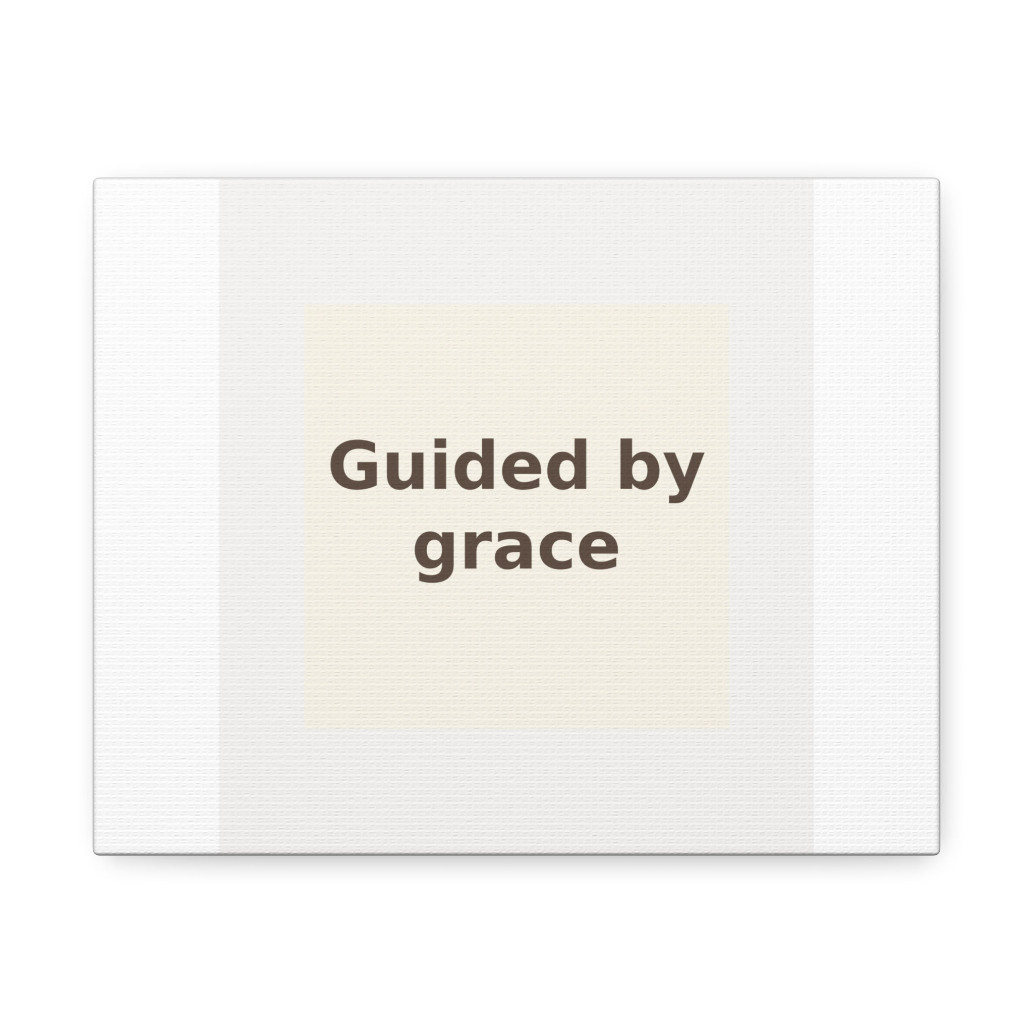 Guided by grace - Canvas Wall Art