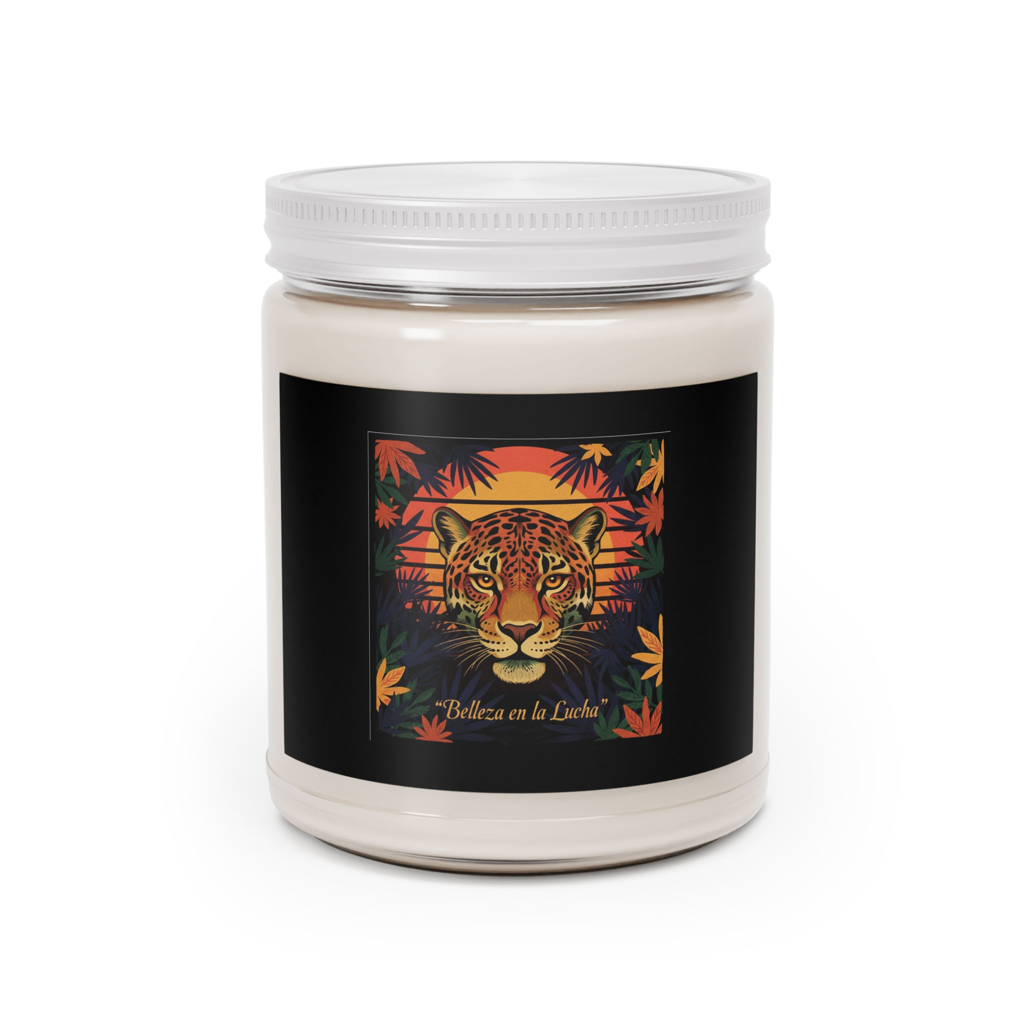 Jaguar Scented Candle – Belleza en la Lucha