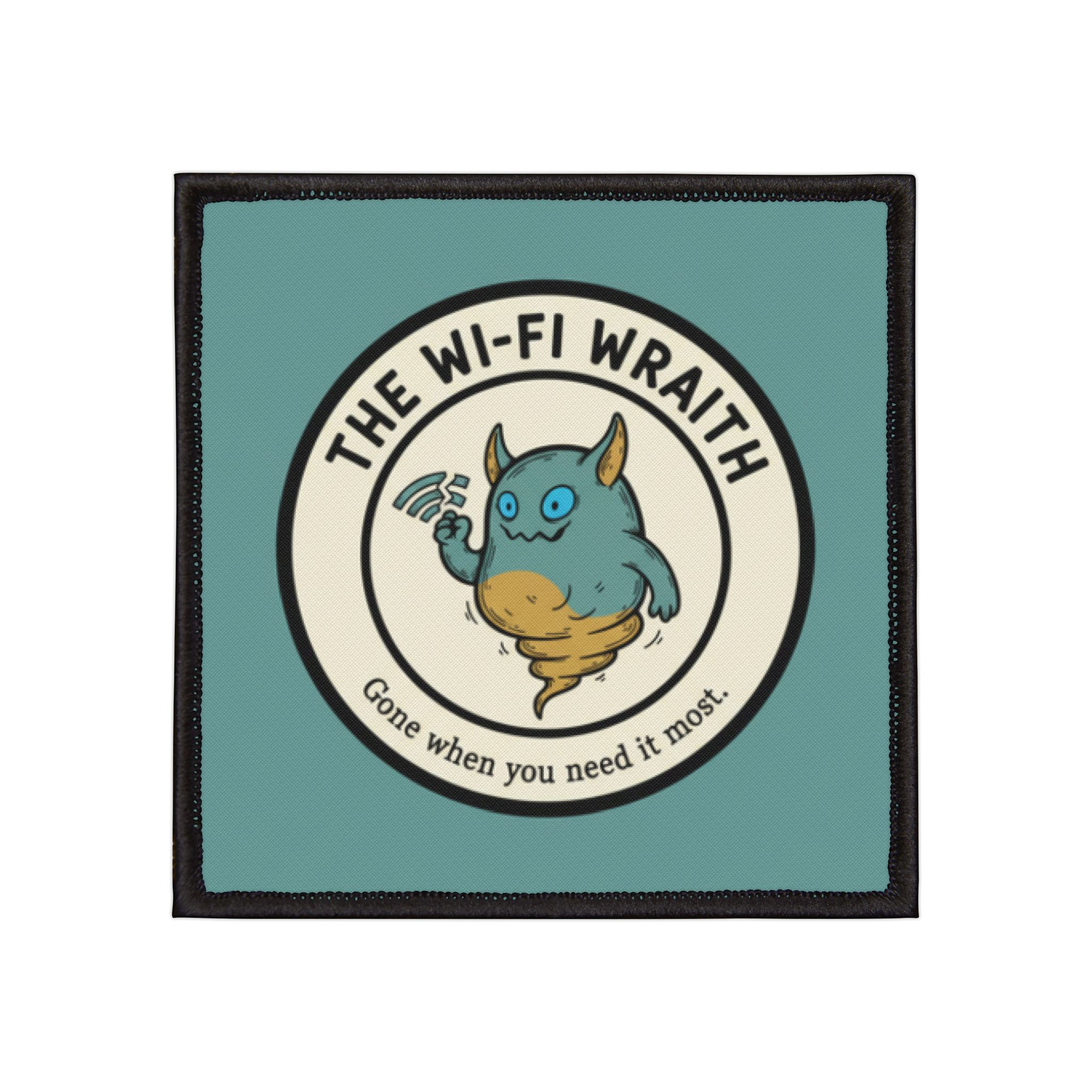 Wifi Wraith Iron-On Patch – The Wi-fi Wraith