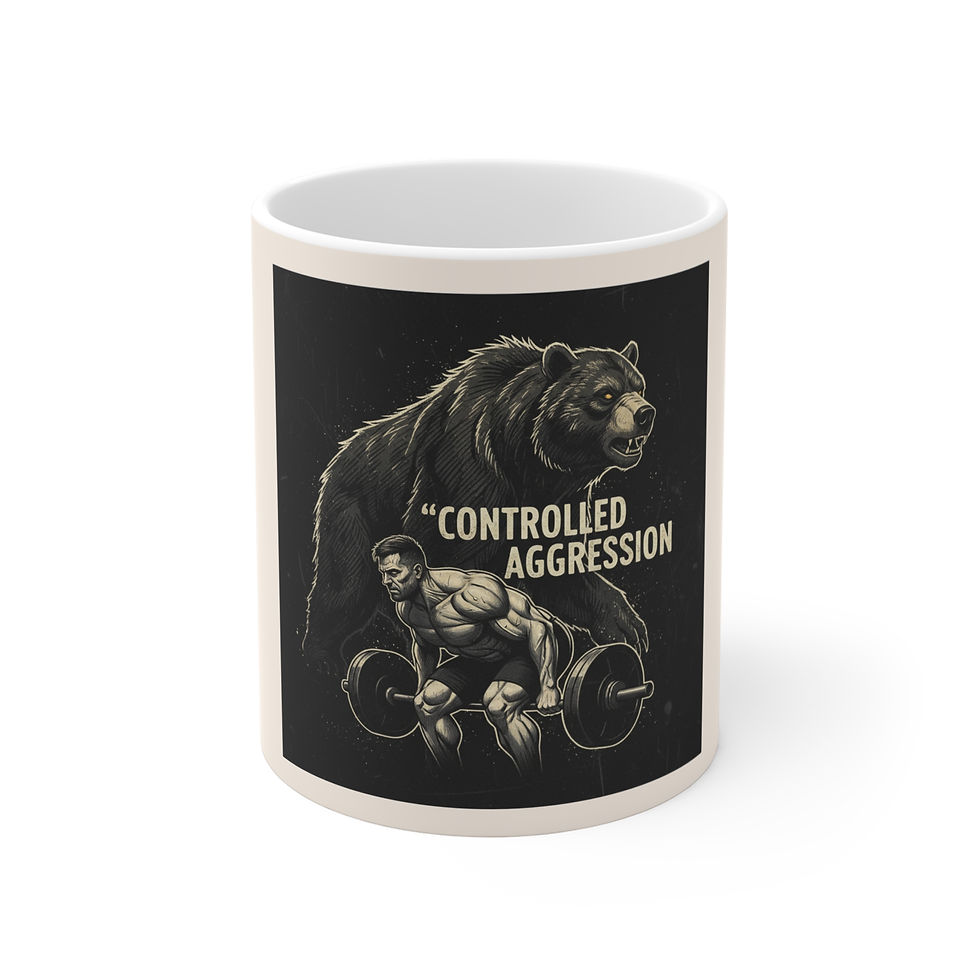 Thumbnail: Bear Mug 11oz – Controlled Aggression