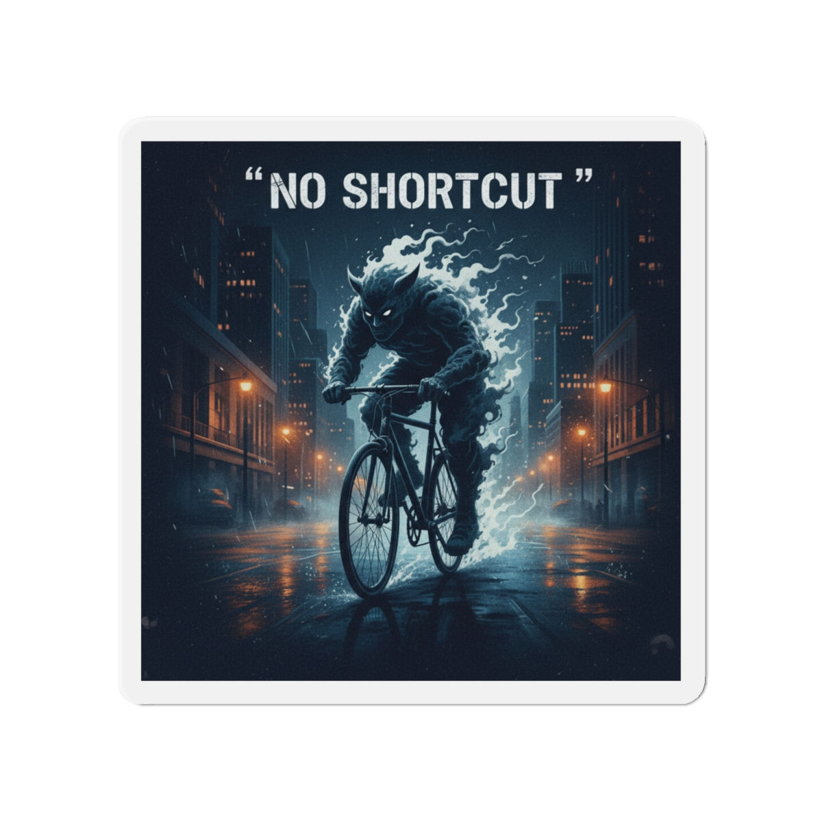 No Shortcut Die-Cut Magnet – Home Decor