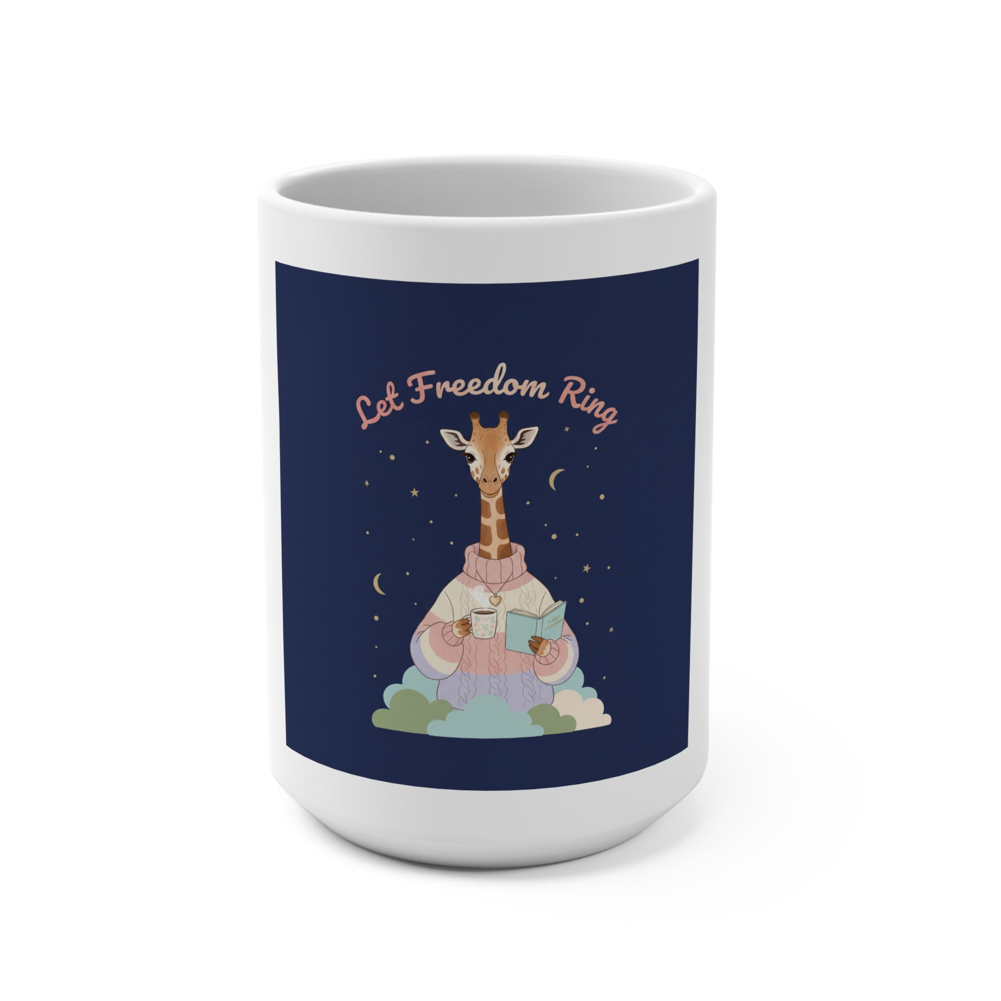 Giraffe Mug 15oz – Let Freedom Ring