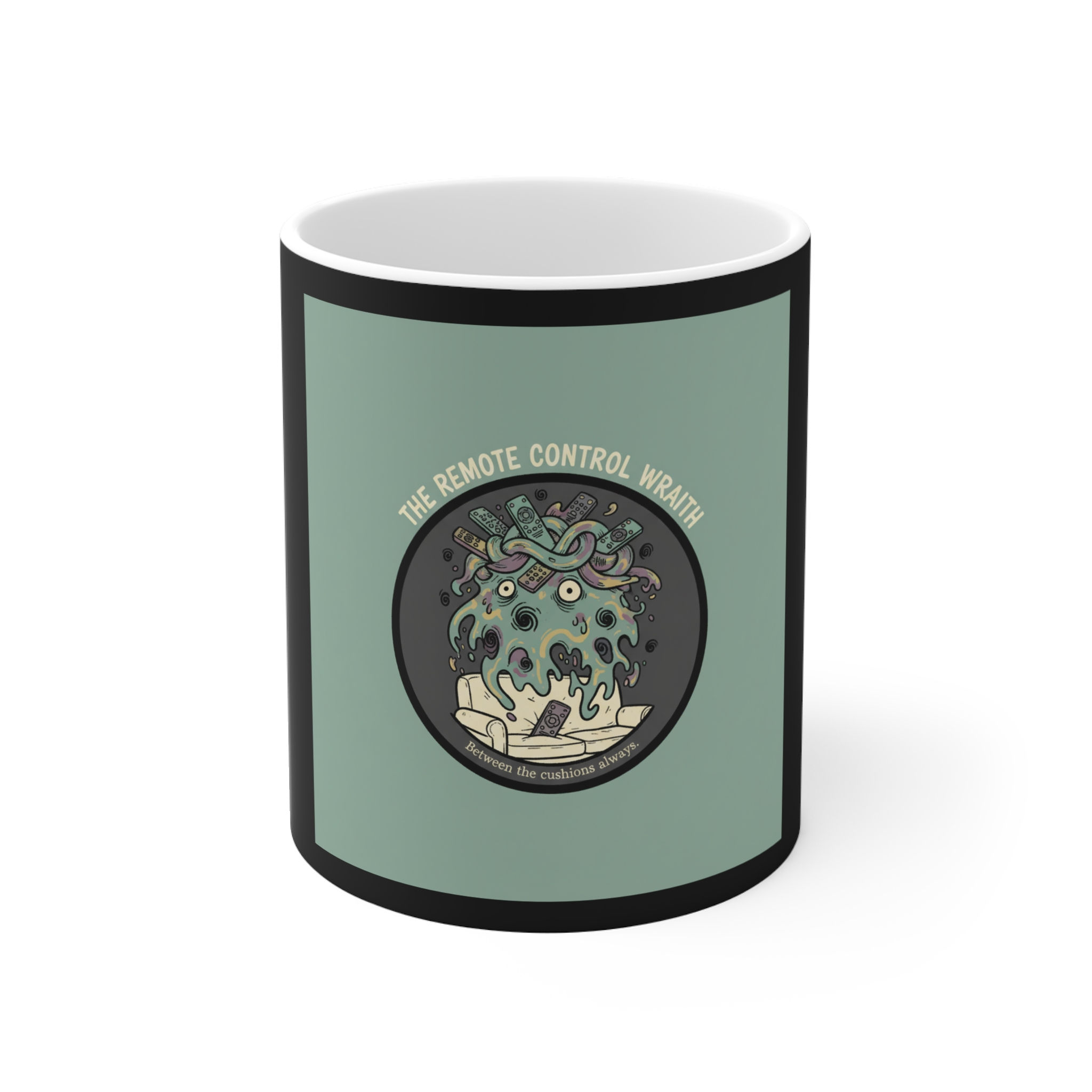 Remote Control Wraith Mug 11oz – The Remote Control Wraith Between the Cu