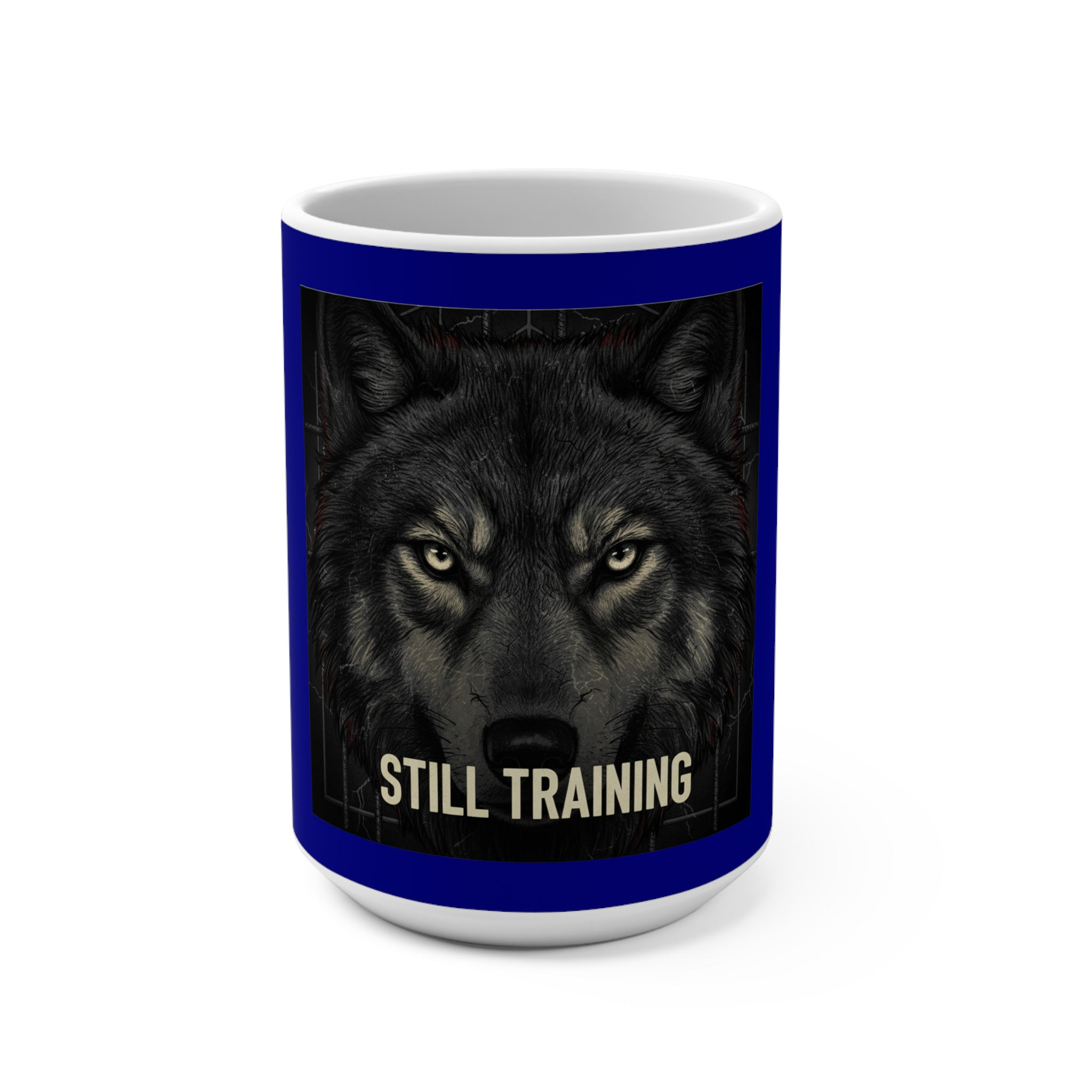 Wolf Mug 15oz – Still Training
