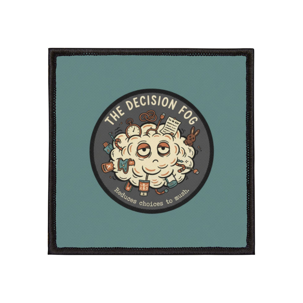 Thumbnail: Rabbit Iron-On Patch – The Decision Fog